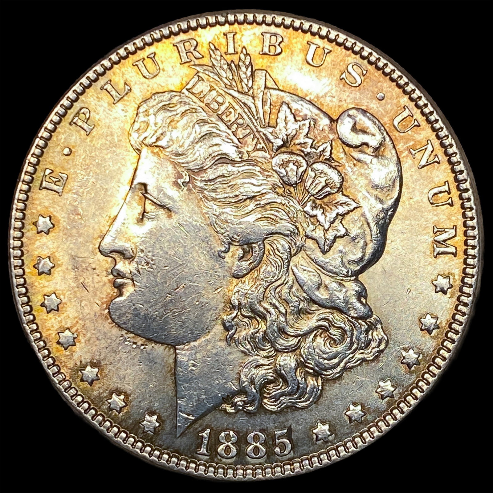 1885 Silver Morgan Dollar UNCIRCULATED: 1885 Silver Morgan Dollar UNCIRCULATED