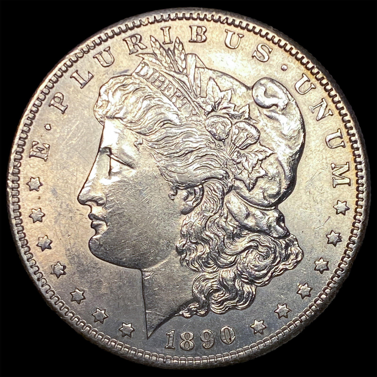 1890 Morgan Silver Dollar CLOSELY UNCIRCULATED (1 of 2)