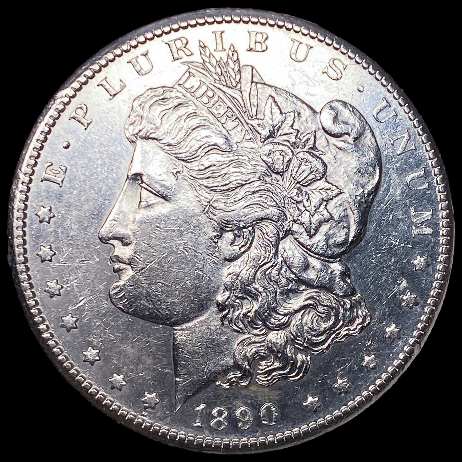 1890-S Silver Morgan Dollar UNCIRCULATED: 1890-S Silver Morgan Dollar UNCIRCULATED
