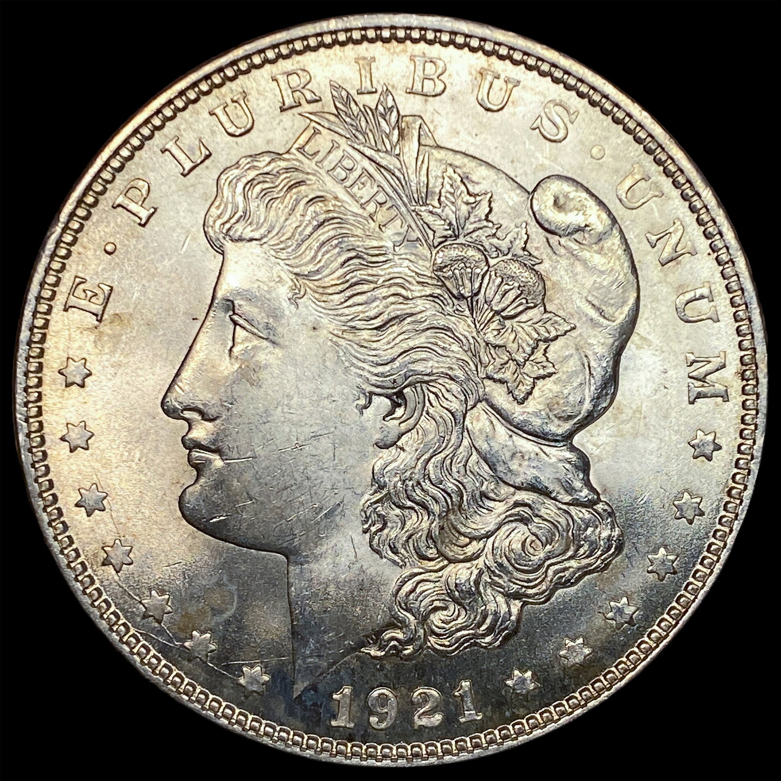 1921 Silver Morgan Dollar CHOICE BU: 1921 Silver Morgan Dollar CHOICE BU