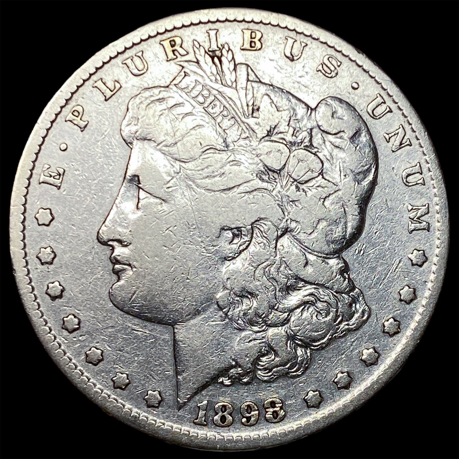 1898-S Silver Morgan Dollar LIGHTLY CIRCULATED (1 of 2)