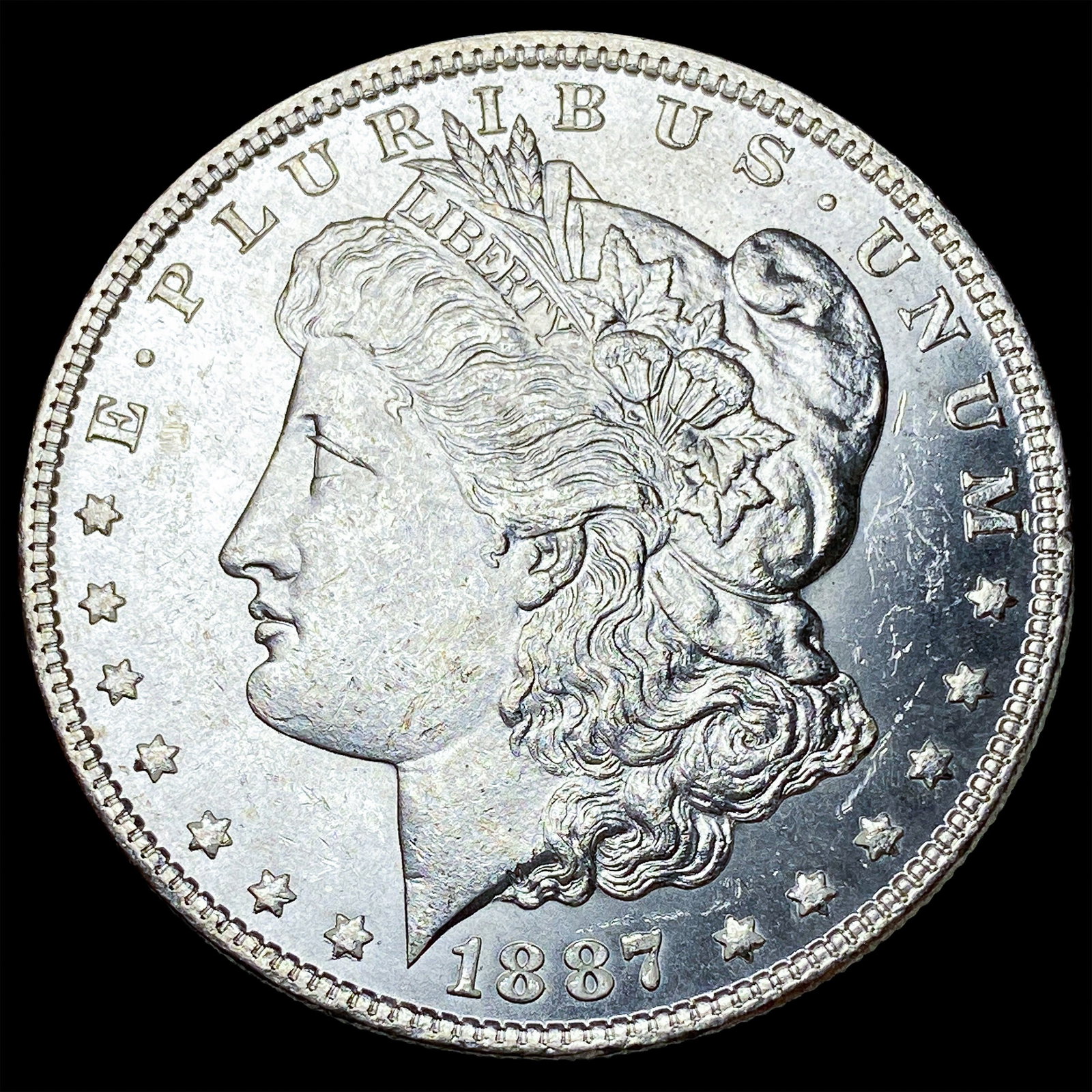 1887 Silver Morgan Dollar UNCIRCULATED: 1887 Silver Morgan Dollar UNCIRCULATED