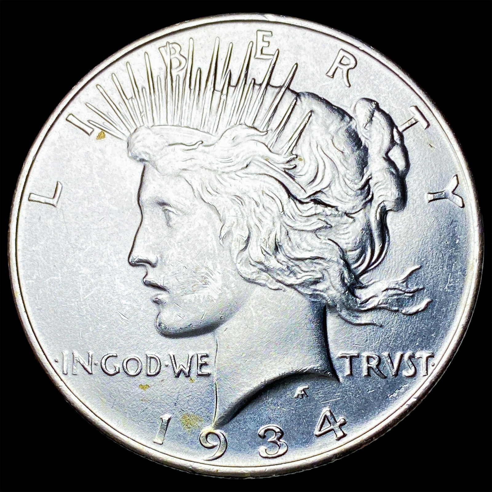 1934-D Silver Peace Dollar UNCIRCULATED: 1934-D Silver Peace Dollar UNCIRCULATED