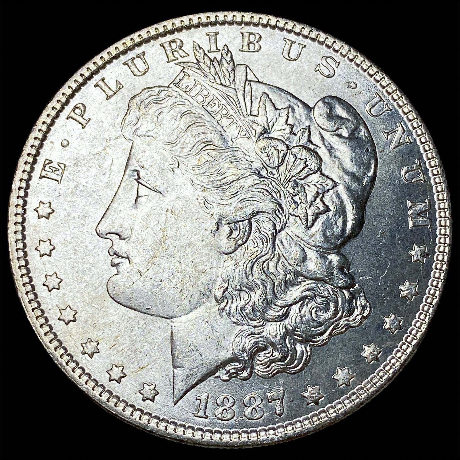 1887 Morgan Silver Dollar UNCIRCULATED: 1887 Morgan Silver Dollar UNCIRCULATED
