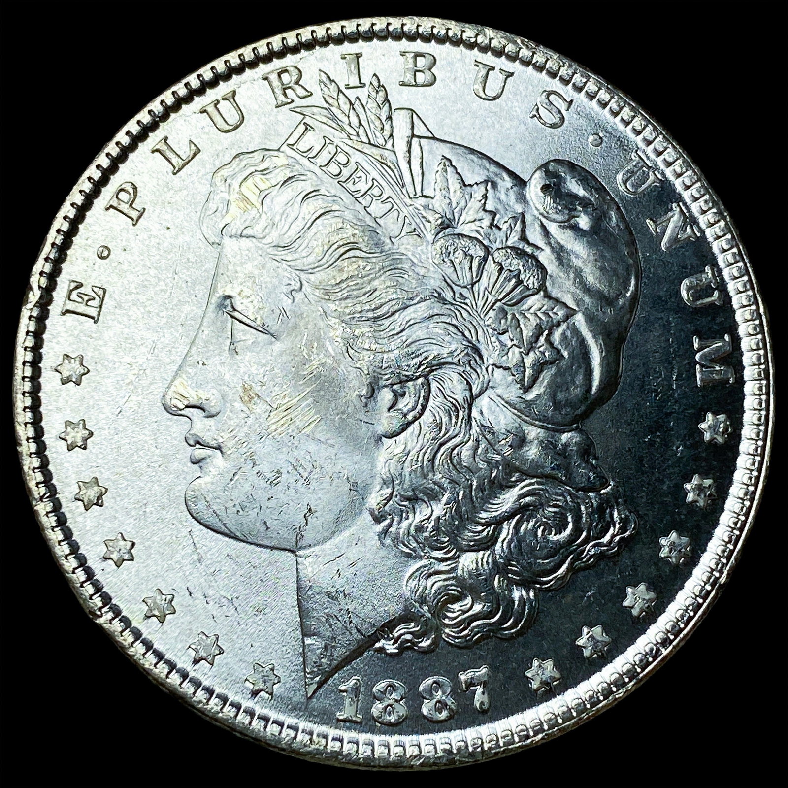 1887 Morgan Silver Dollar UNCIRCULATED: 1887 Morgan Silver Dollar UNCIRCULATED