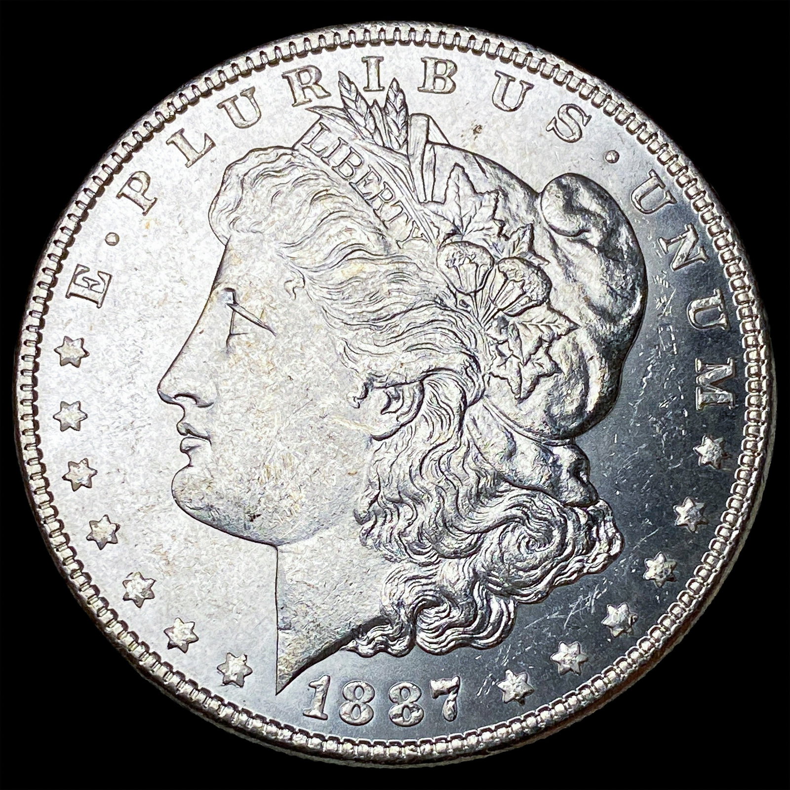 1887 Morgan Silver Dollar UNCIRCULATED: 1887 Morgan Silver Dollar UNCIRCULATED