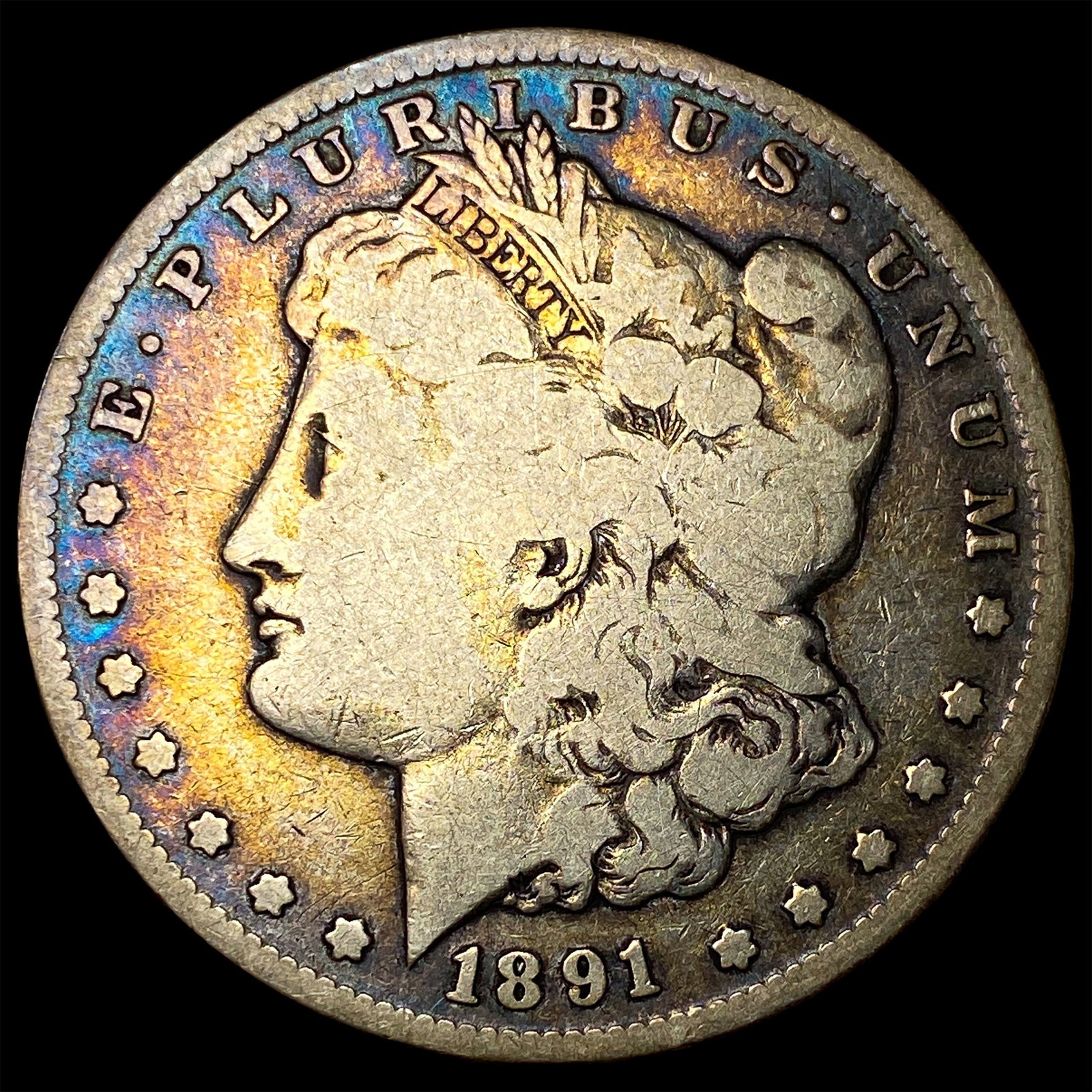 1891-CC Silver Morgan Dollar NICELY CIRCULATED (1 of 2)