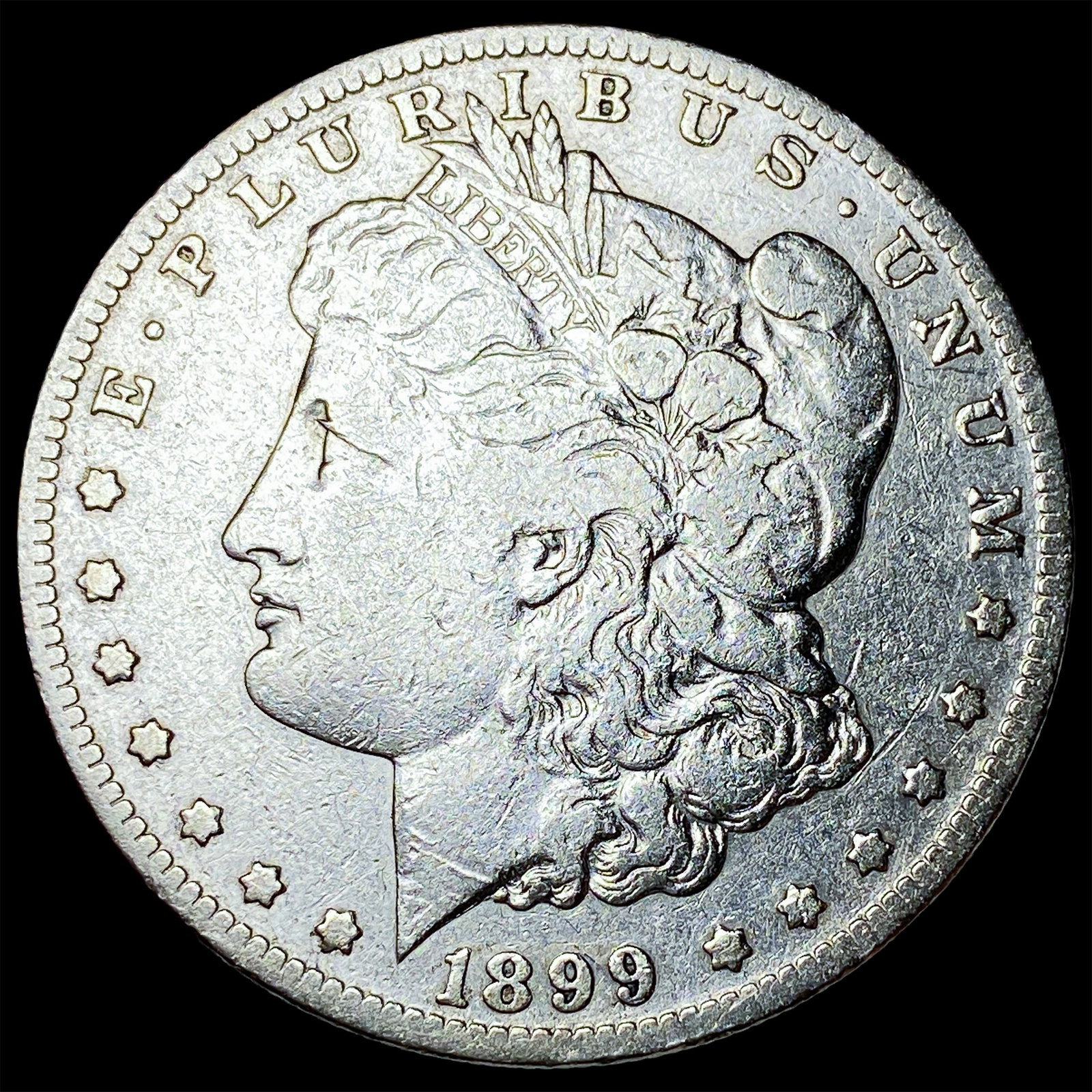 1899-S Silver Morgan Dollar LIGHTLY CIRCULATED: 1899-S Silver Morgan Dollar LIGHTLY CIRCULATED