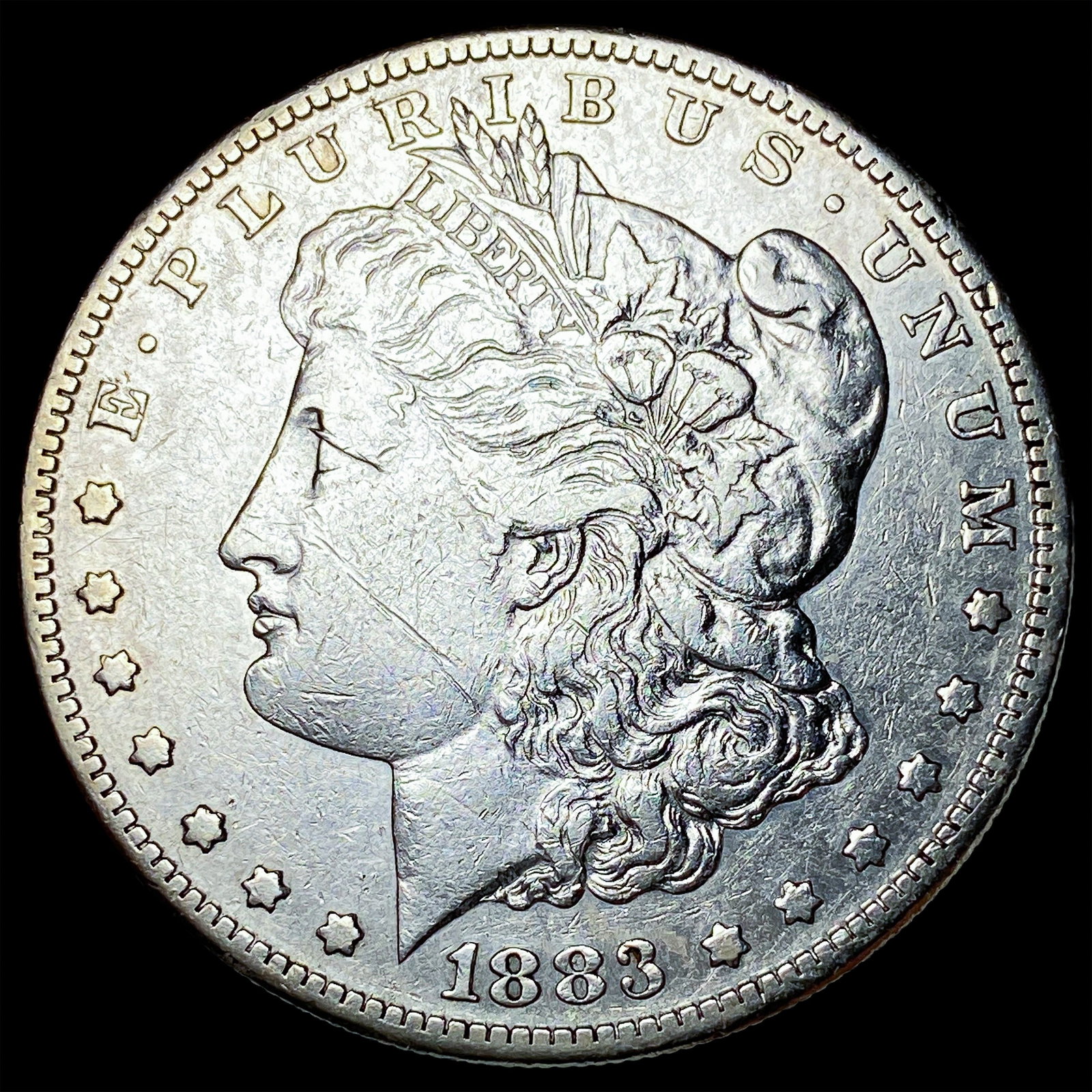 1883-S Silver Morgan Dollar LIGHTLY CIRCULATED: 1883-S Silver Morgan Dollar LIGHTLY CIRCULATED