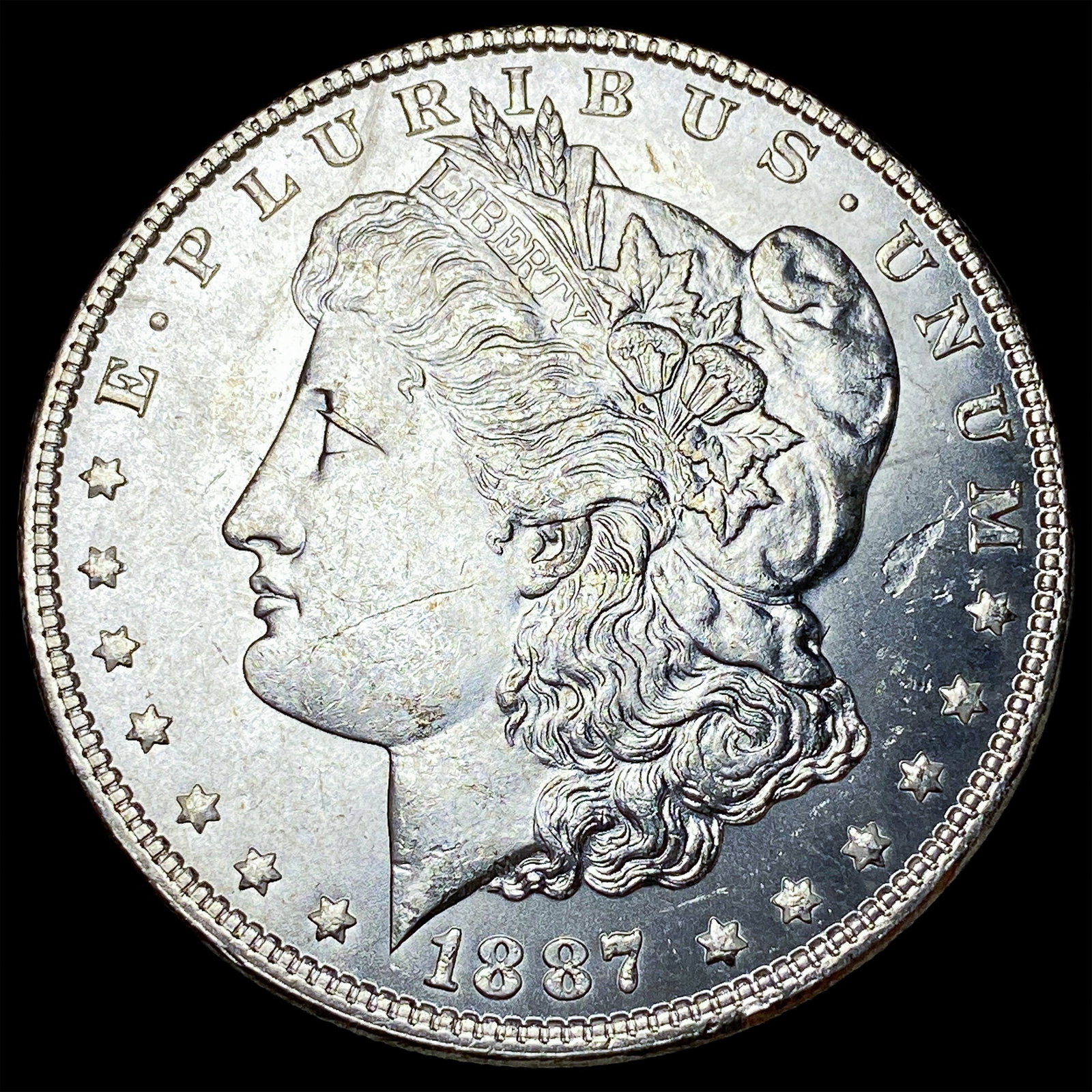 1887 Morgan Silver Dollar UNCIRCULATED: 1887 Morgan Silver Dollar UNCIRCULATED