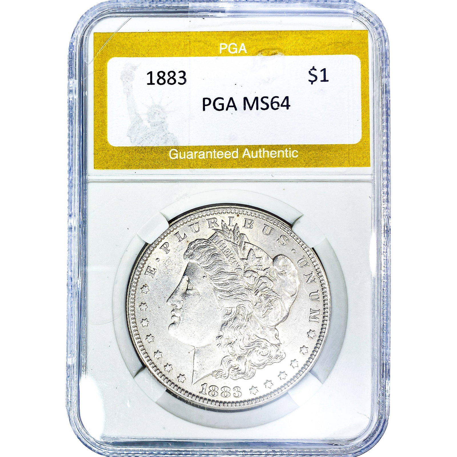 1883 Morgan Silver Dollar PGA MS64: 1883 Morgan Silver Dollar PGA MS64