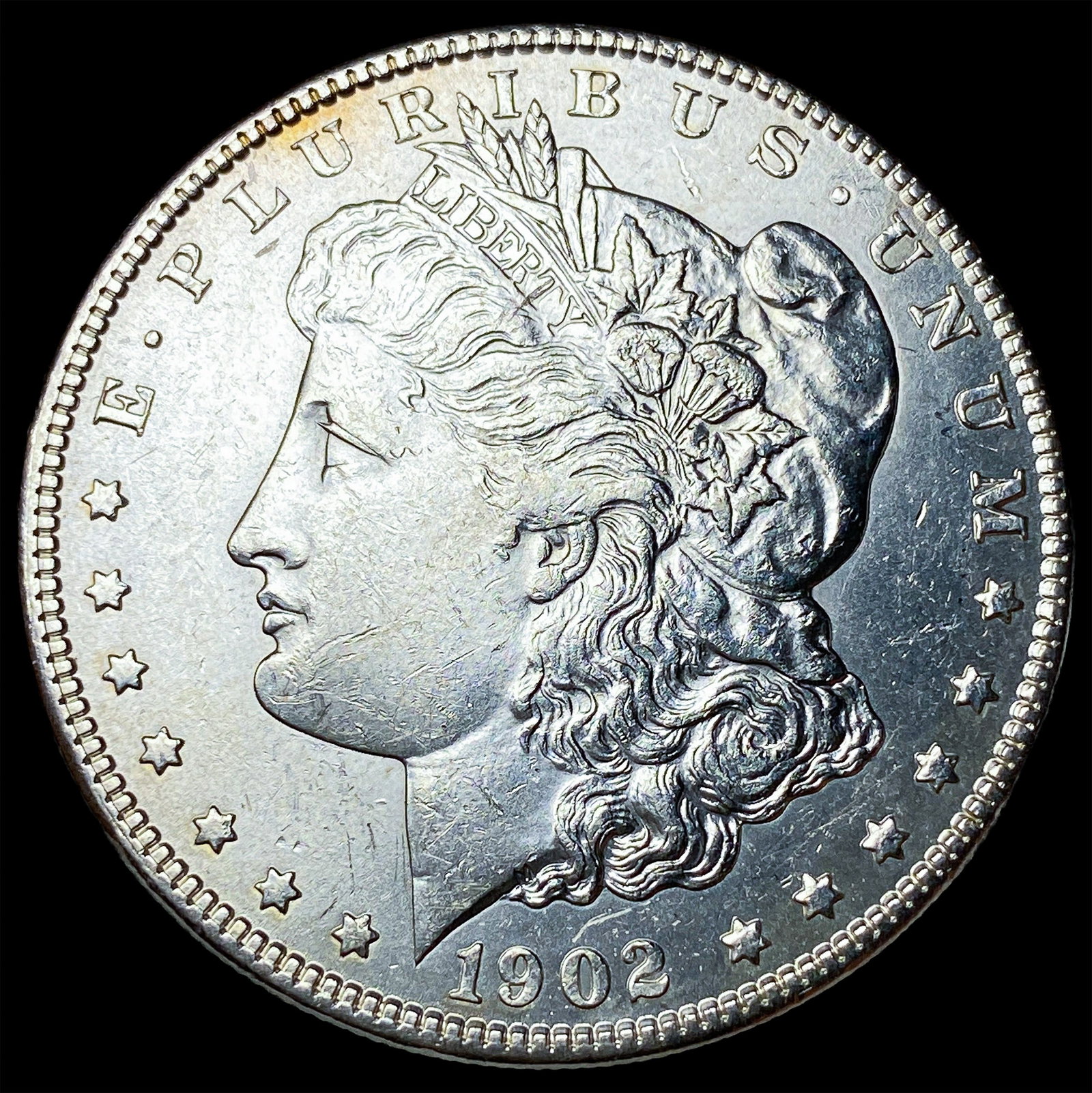 1902-O Silver Morgan Dollar CLOSELY UNCIRCULATED: 1902-O Silver Morgan Dollar CLOSELY UNCIRCULATED