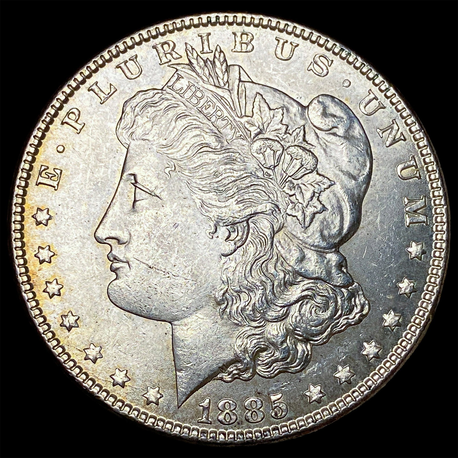 1885 Silver Morgan Dollar UNCIRCULATED: 1885 Silver Morgan Dollar UNCIRCULATED