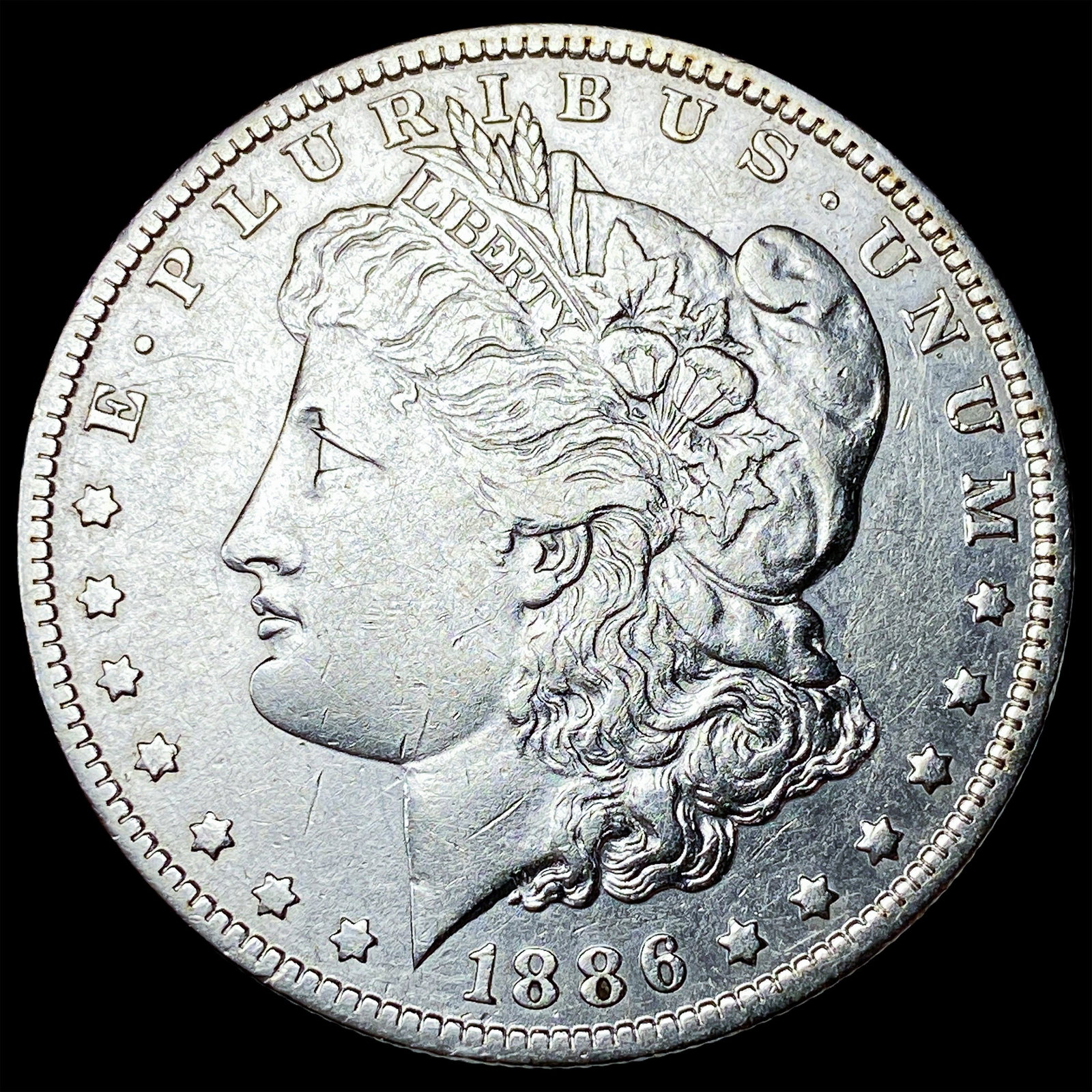 1886-O Silver Morgan Dollar NEARLY UNCIRCULATED: 1886-O Silver Morgan Dollar NEARLY UNCIRCULATED