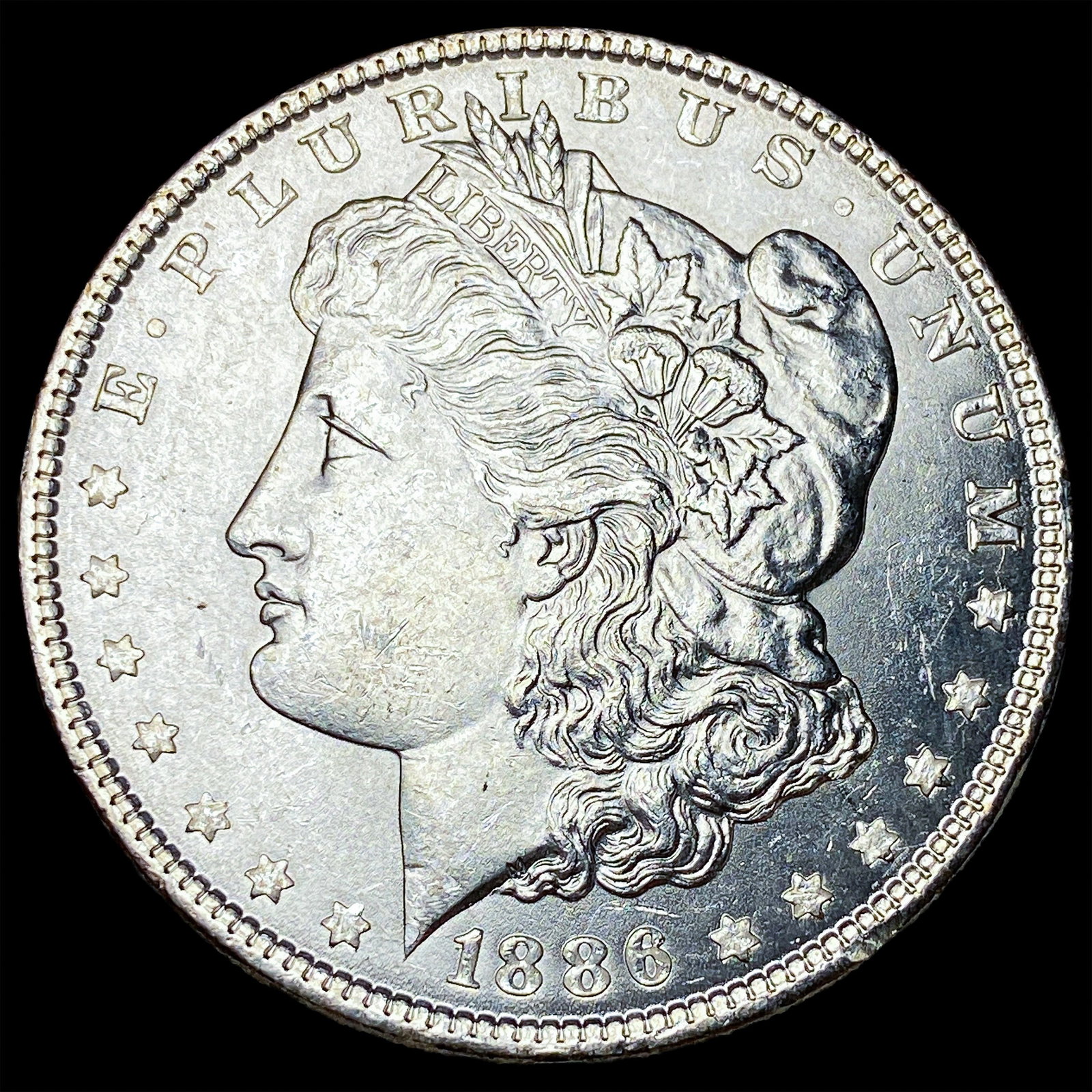 1886 Silver Morgan Dollar UNCIRCULATED: 1886 Silver Morgan Dollar UNCIRCULATED