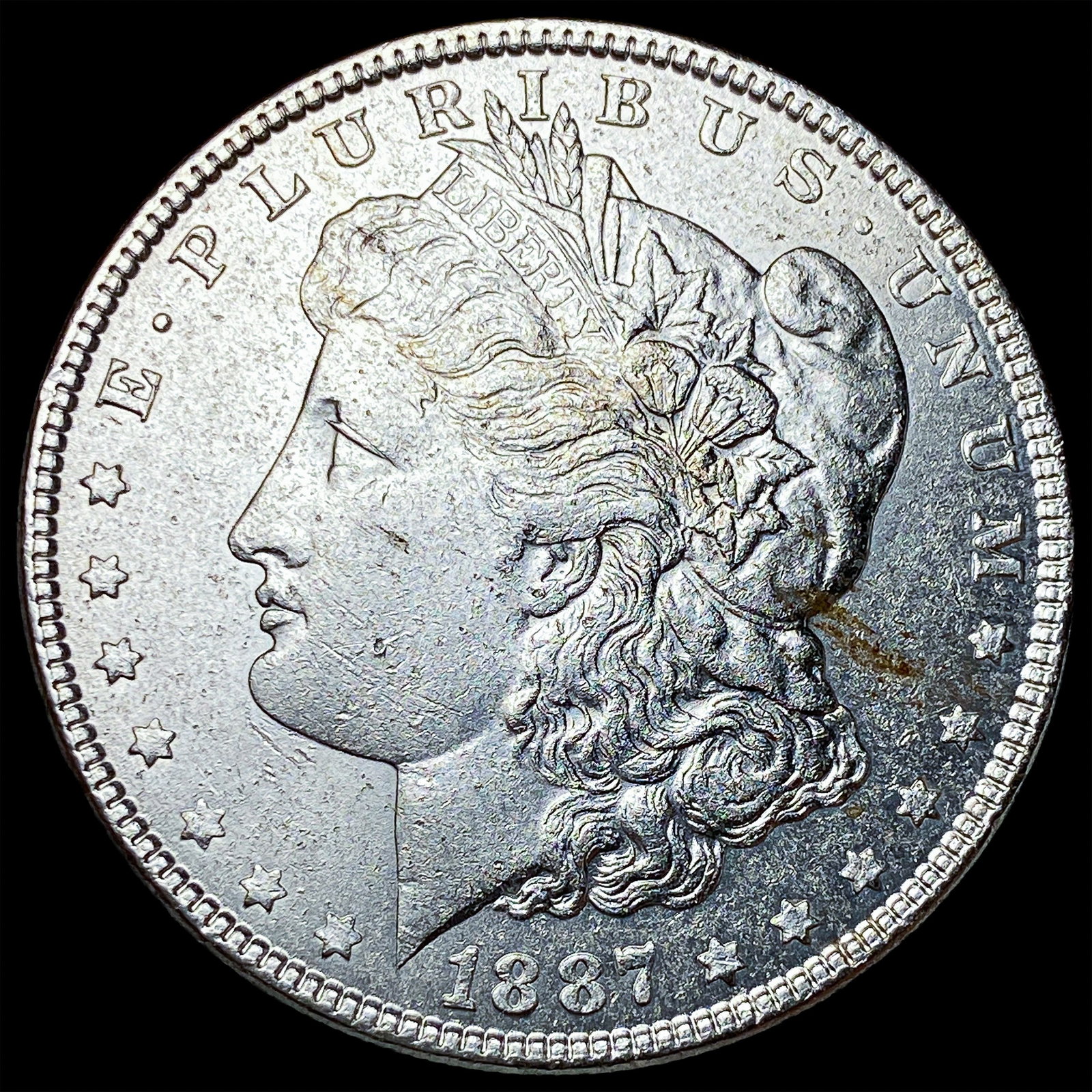 1887 Morgan Silver Dollar HIGH GRADE: 1887 Morgan Silver Dollar HIGH GRADE