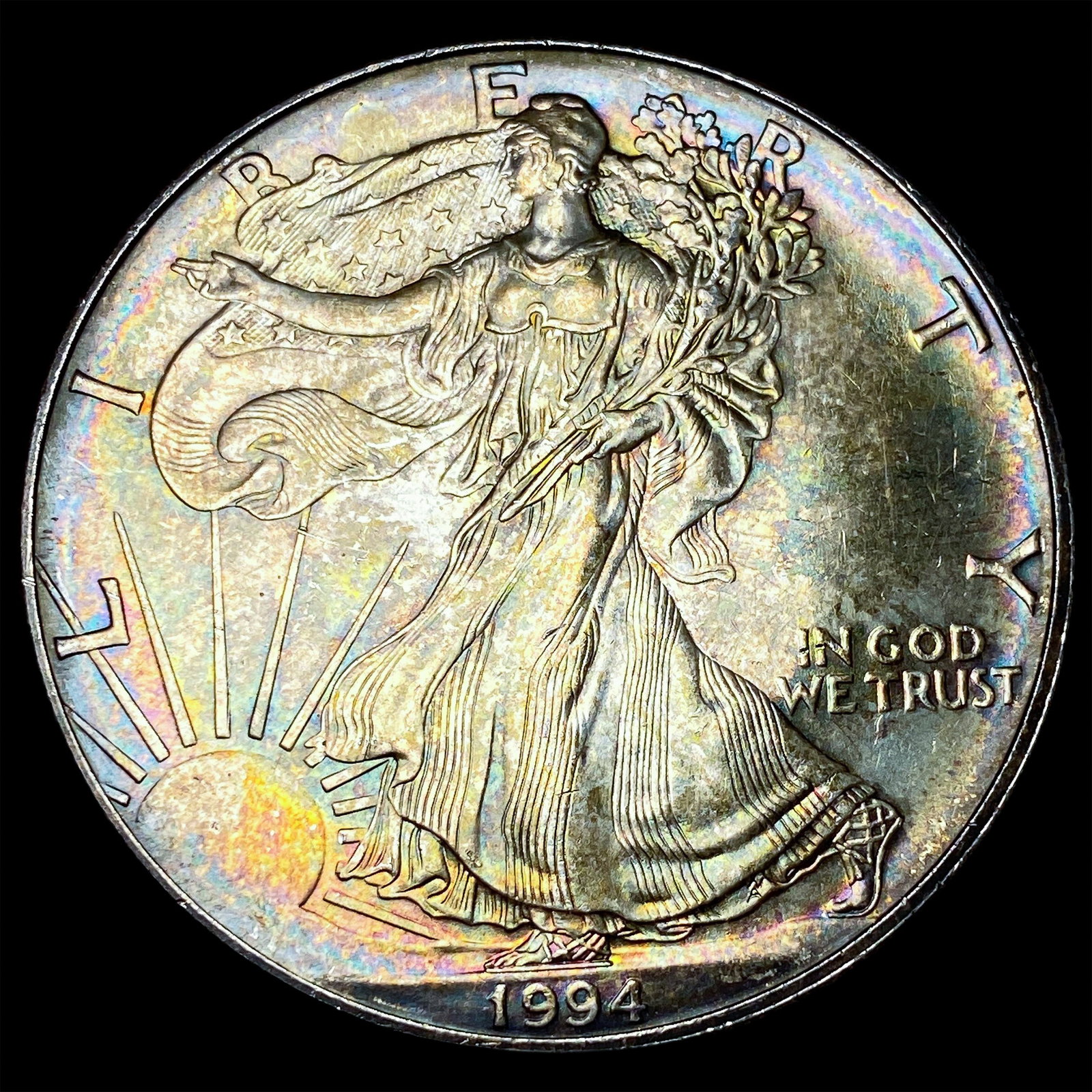 1994 Silver American Eagle $1 UNCIRCULATED: 1994 Silver American Eagle $1 UNCIRCULATED