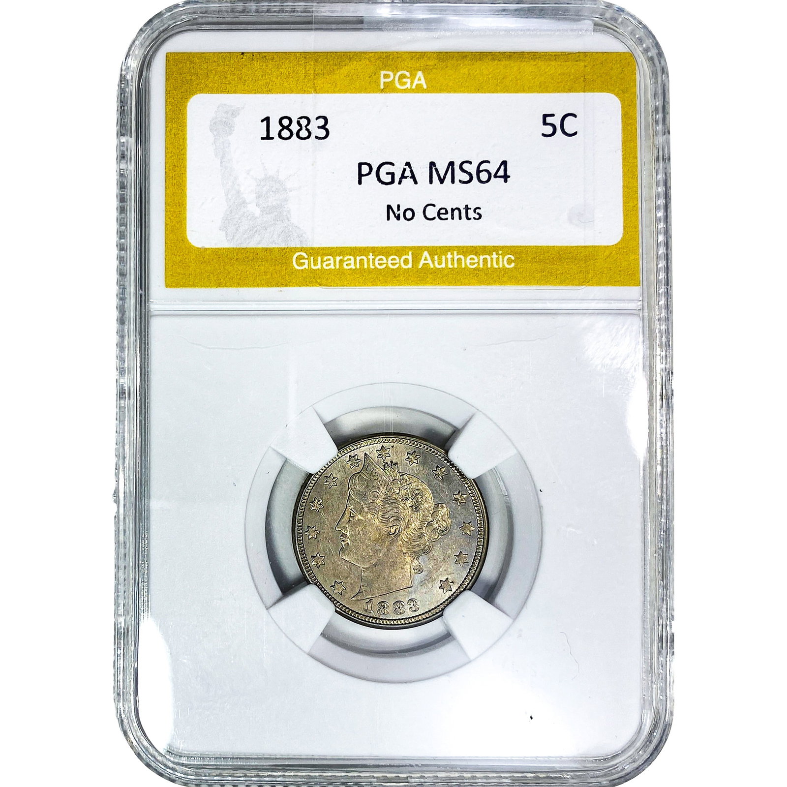 1883 Liberty Victory Nickel PGA MS64 No Cents (1 of 2)