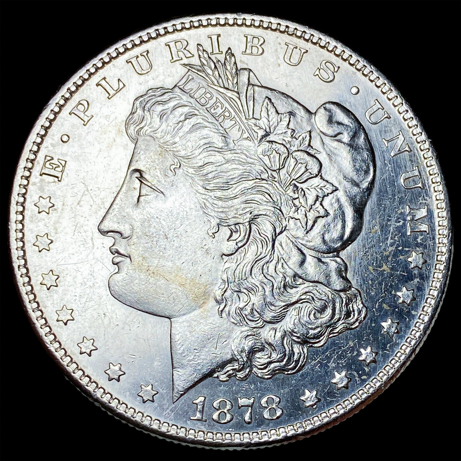 1878-S Silver Morgan Dollar UNCIRCULATED: 1878-S Silver Morgan Dollar UNCIRCULATED