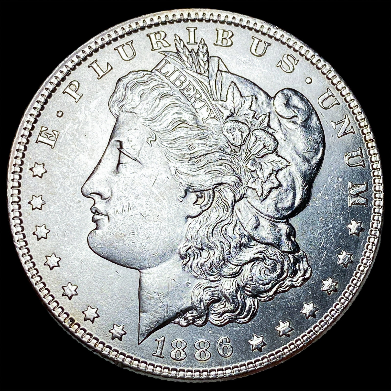1886 Silver Morgan Dollar UNCIRCULATED: 1886 Silver Morgan Dollar UNCIRCULATED