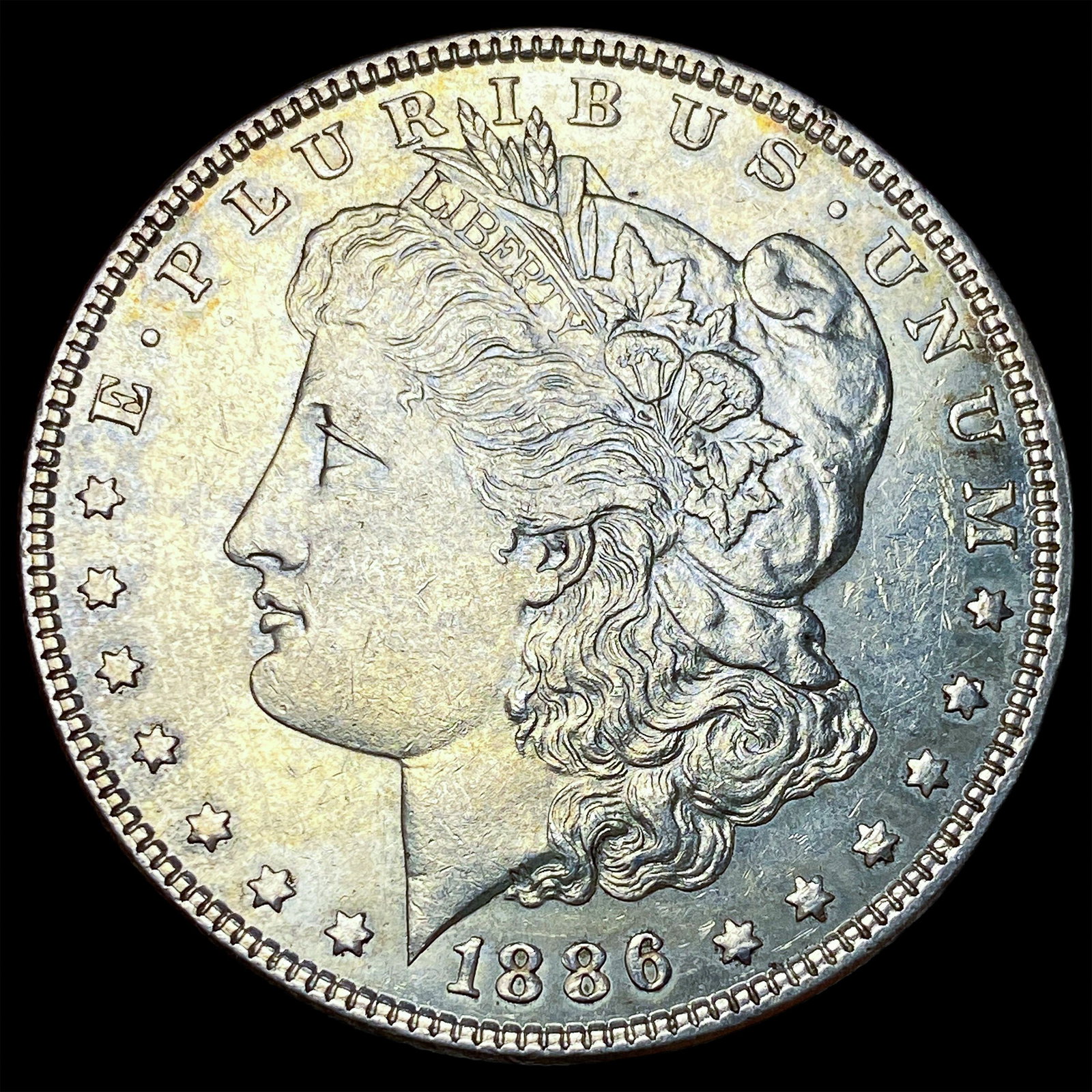 1886 Silver Morgan Dollar UNCIRCULATED: 1886 Silver Morgan Dollar UNCIRCULATED