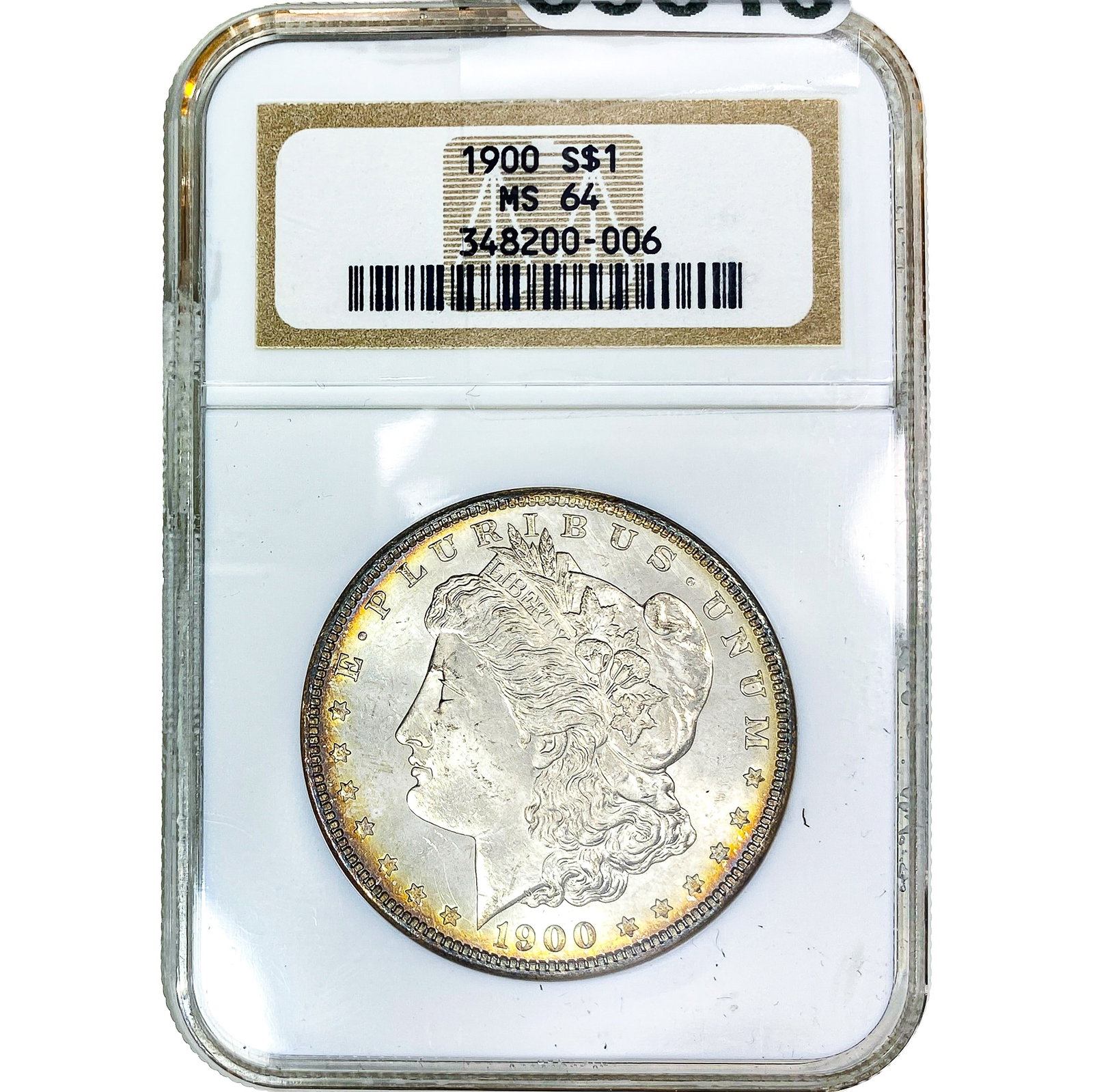 1900 Morgan Silver Dollar NGC MS64: 1900 Morgan Silver Dollar NGC MS64