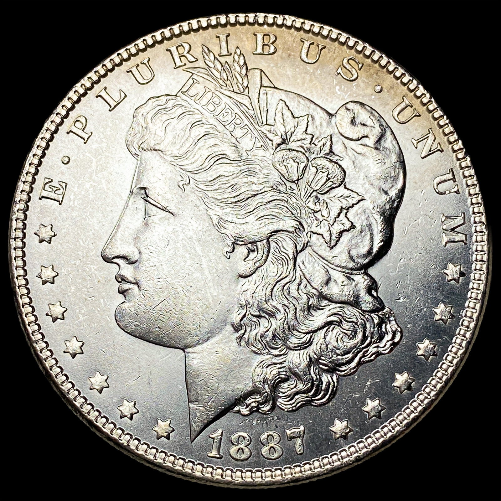 1887 Silver Morgan Dollar UNCIRCULATED: 1887 Silver Morgan Dollar UNCIRCULATED
