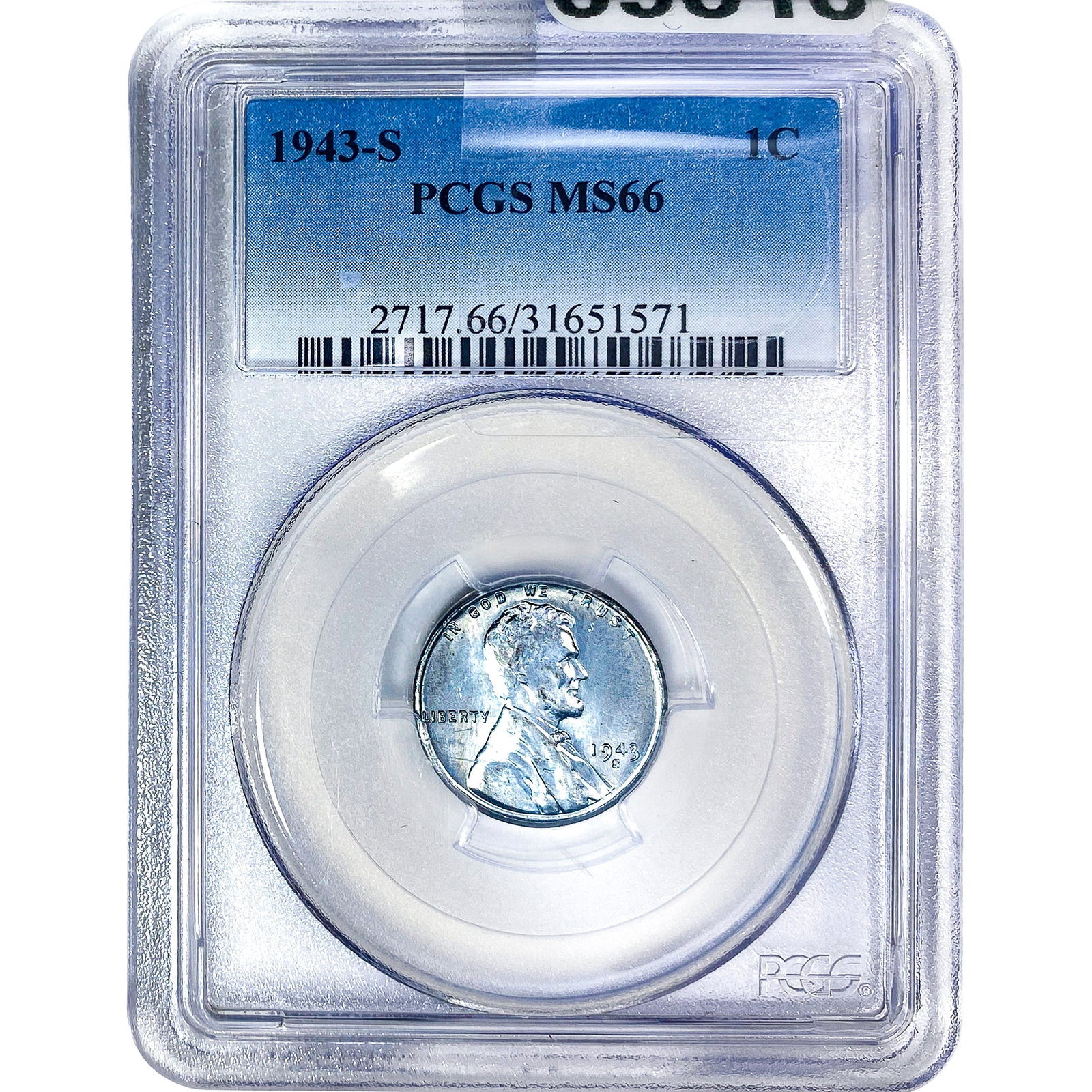1943-S Wheat Cent PCGS MS66 (1 of 2)