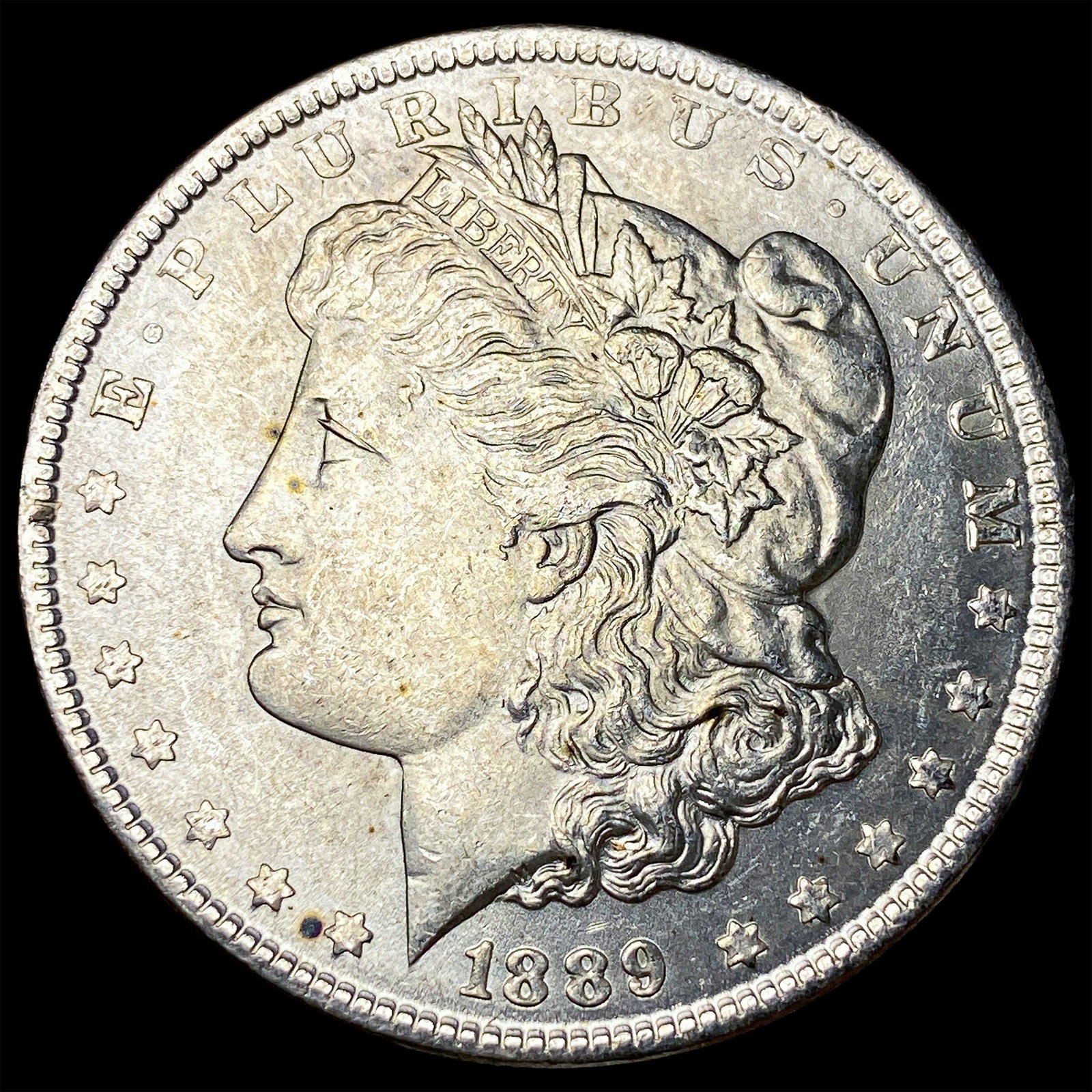 1889 Morgan Silver Dollar UNCIRCULATED: 1889 Morgan Silver Dollar UNCIRCULATED