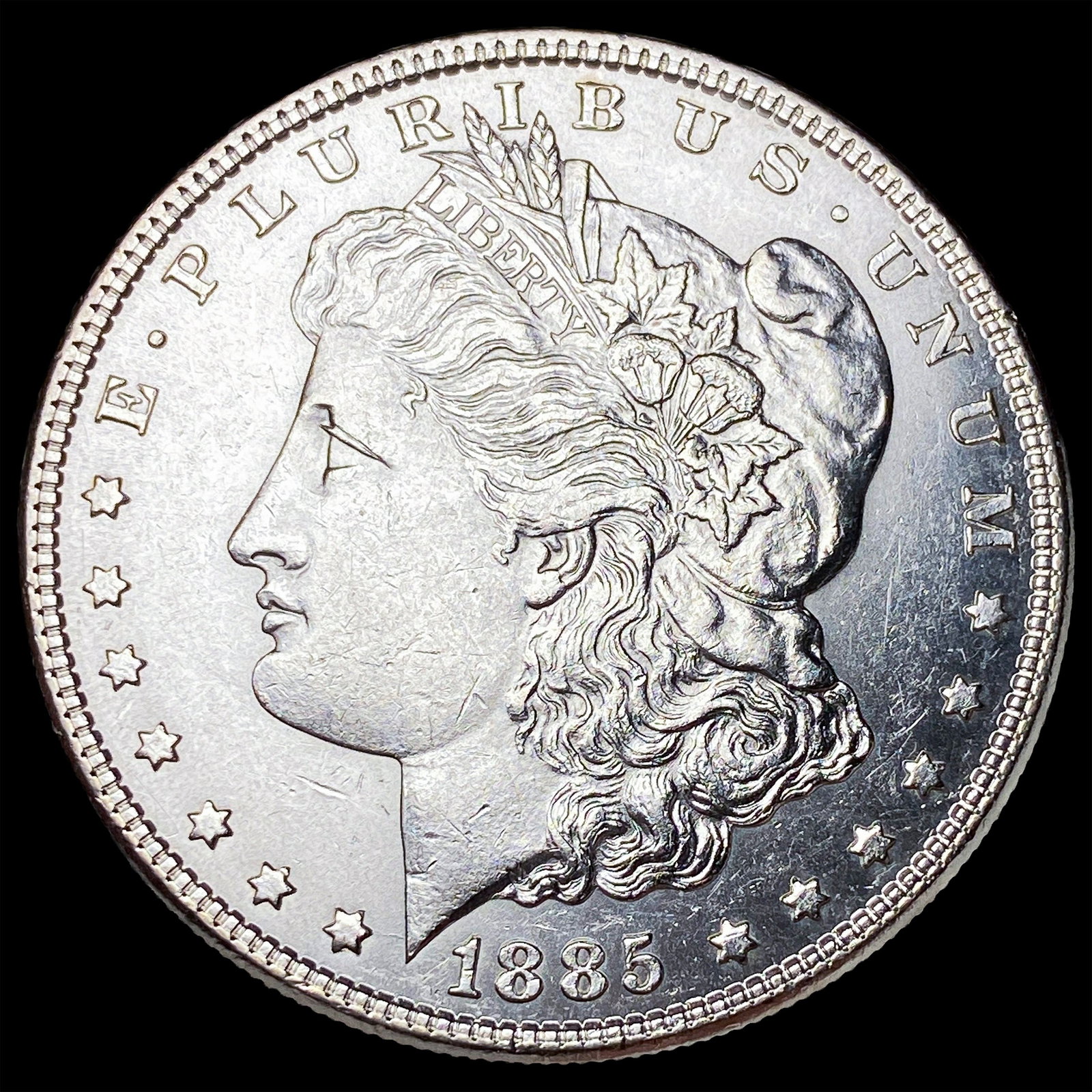 1885 Silver Morgan Dollar UNCIRCULATED: 1885 Silver Morgan Dollar UNCIRCULATED