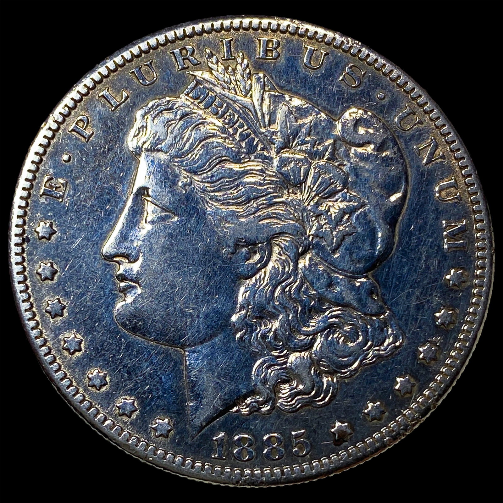 1885-S Silver Morgan Dollar HIGH GRADE: 1885-S Silver Morgan Dollar HIGH GRADE