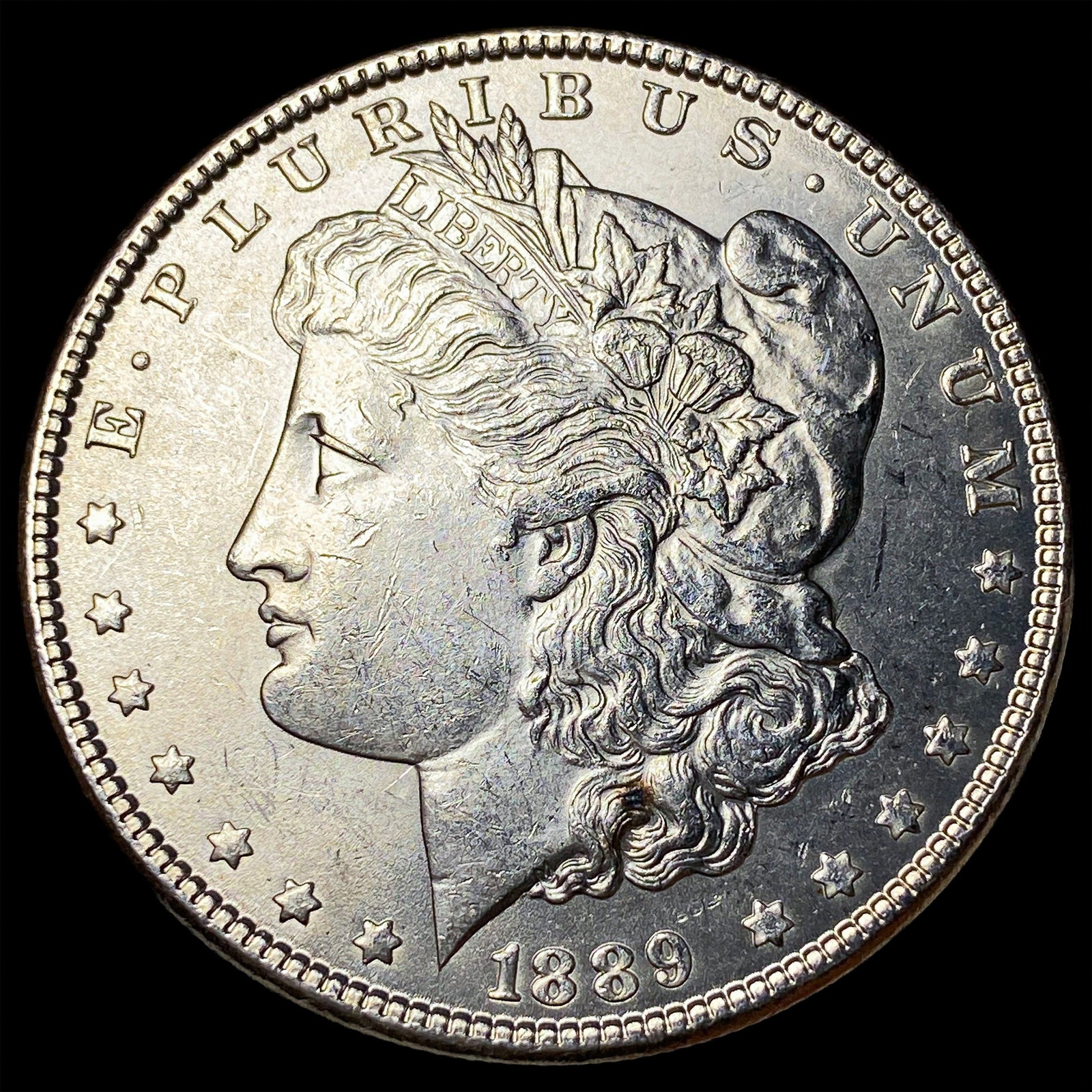 1889 Silver Morgan Dollar UNCIRCULATED: 1889 Silver Morgan Dollar UNCIRCULATED