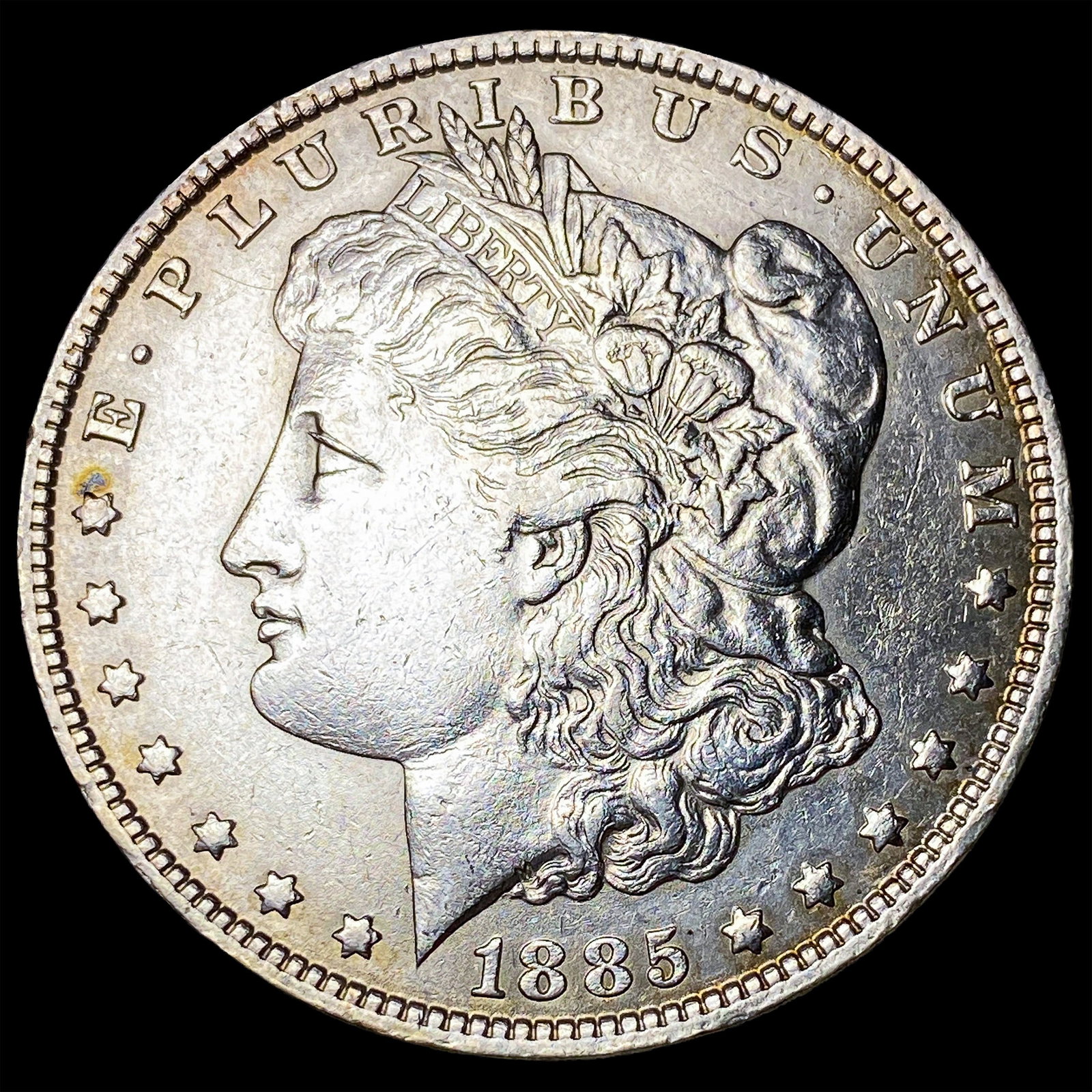 1885-O Silver Morgan Dollar CLOSELY UNCIRCULATED: 1885-O Silver Morgan Dollar CLOSELY UNCIRCULATED