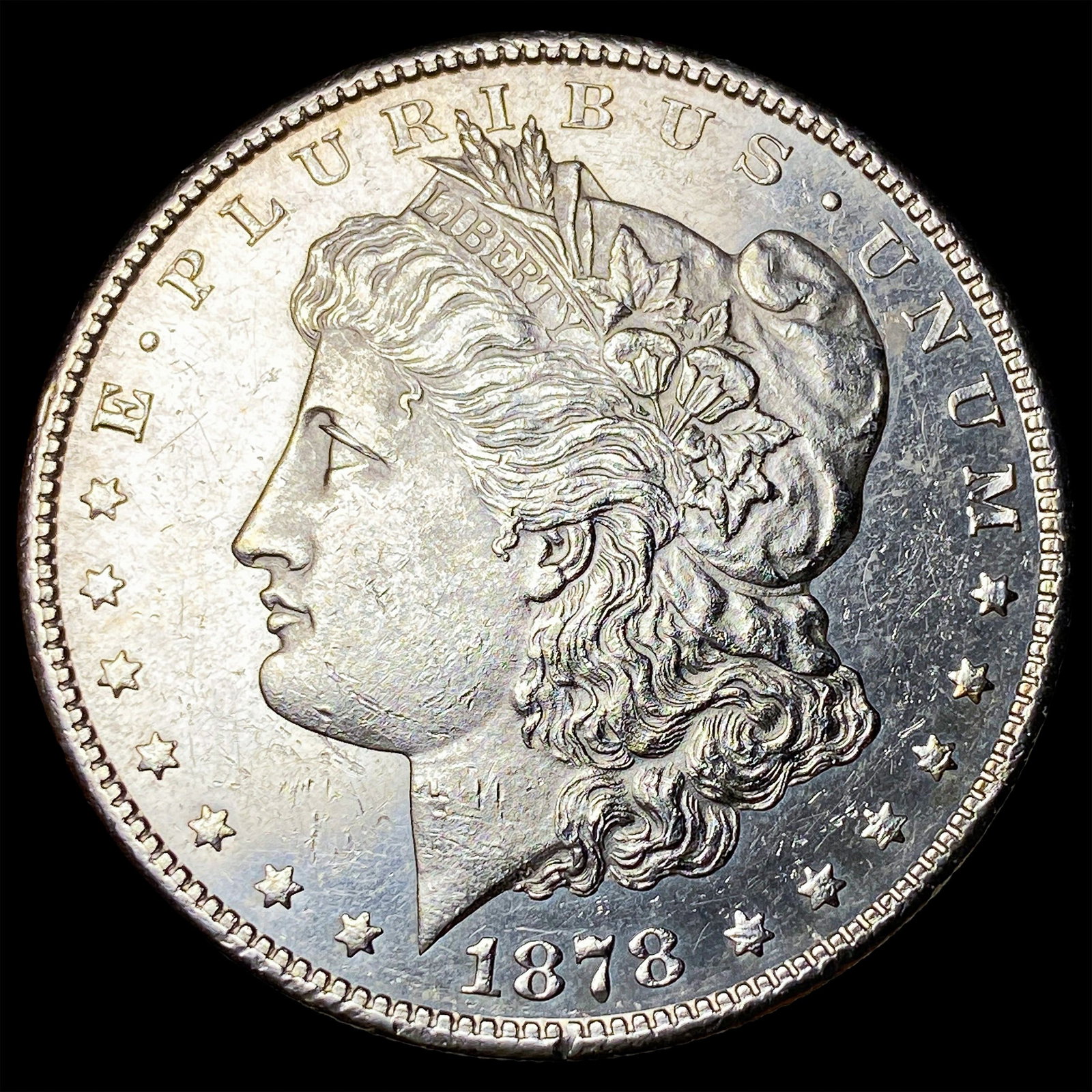 1878-S Silver Morgan Dollar UNCIRCULATED: 1878-S Silver Morgan Dollar UNCIRCULATED