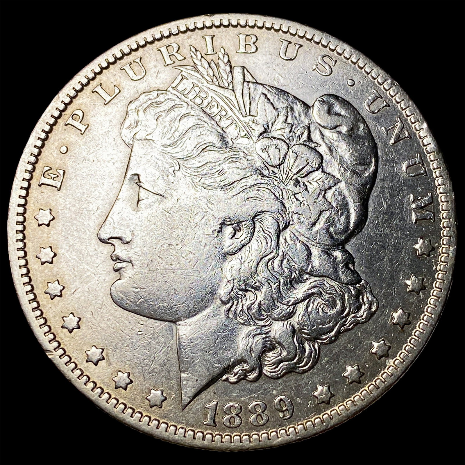 1889-O Silver Morgan Dollar NEARLY UNCIRCULATED: 1889-O Silver Morgan Dollar NEARLY UNCIRCULATED