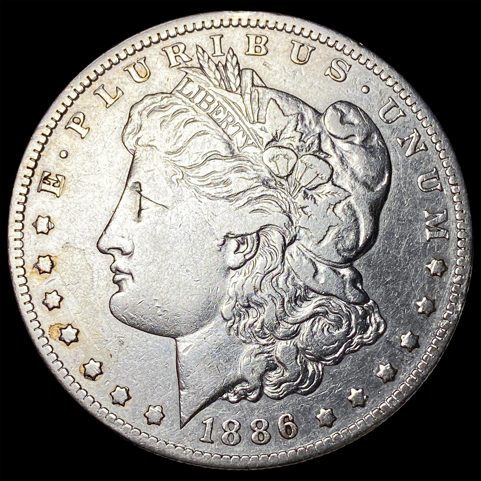 1886-O Silver Morgan Dollar NEARLY UNCIRCULATED: 1886-O Silver Morgan Dollar NEARLY UNCIRCULATED