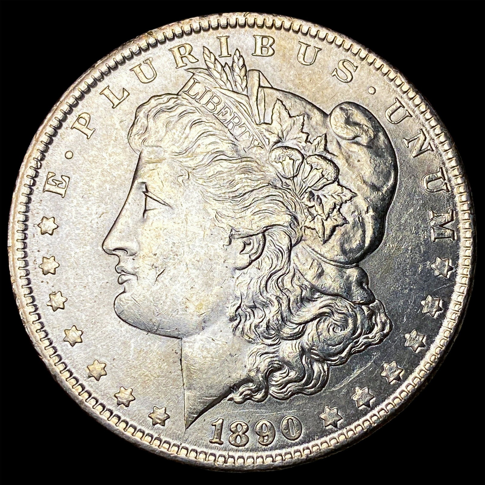 1890-CC Silver Morgan Dollar UNCIRCULATED: 1890-CC Silver Morgan Dollar UNCIRCULATED