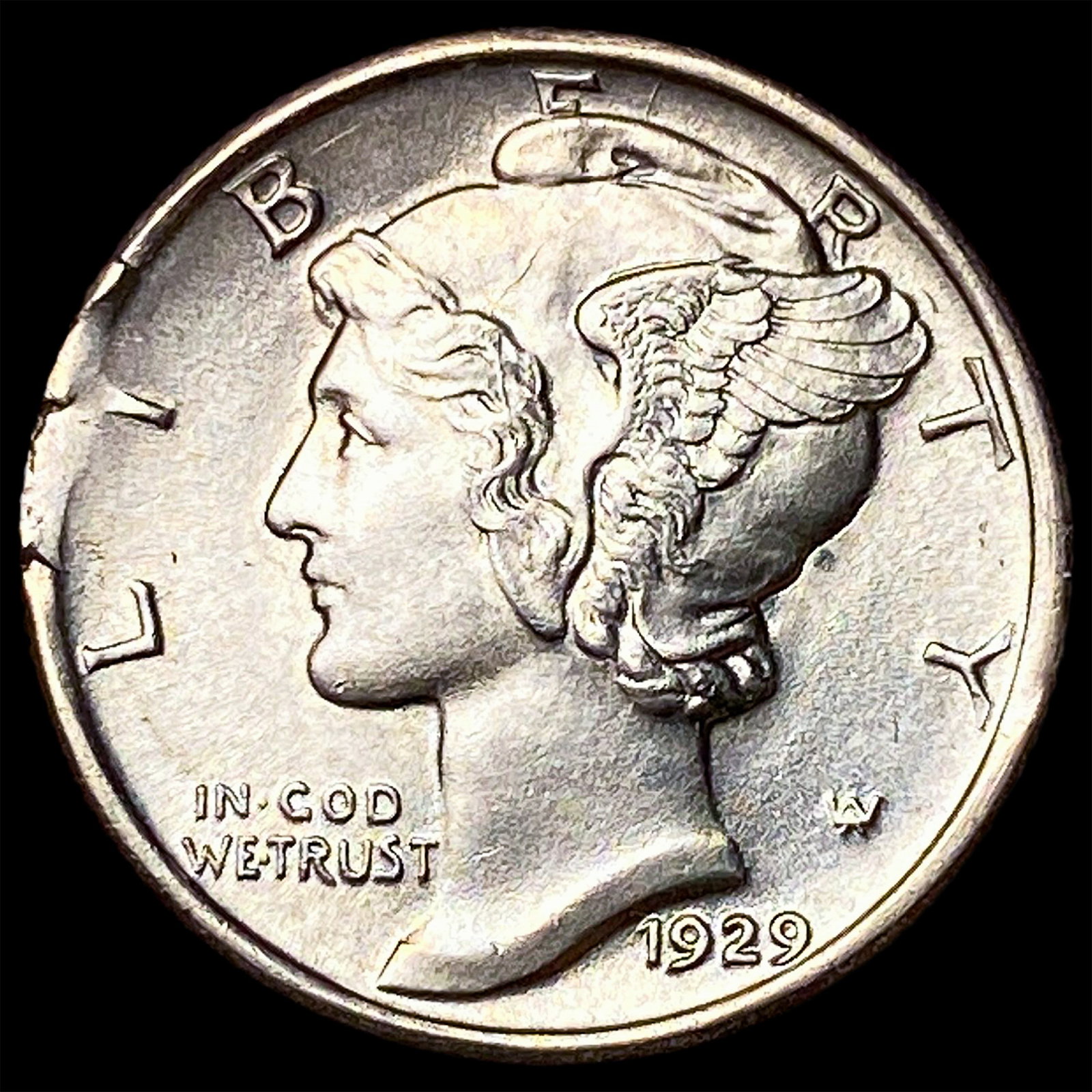 1929 Mercury Dime HIGH GRADE: 1929 Mercury Dime HIGH GRADE
