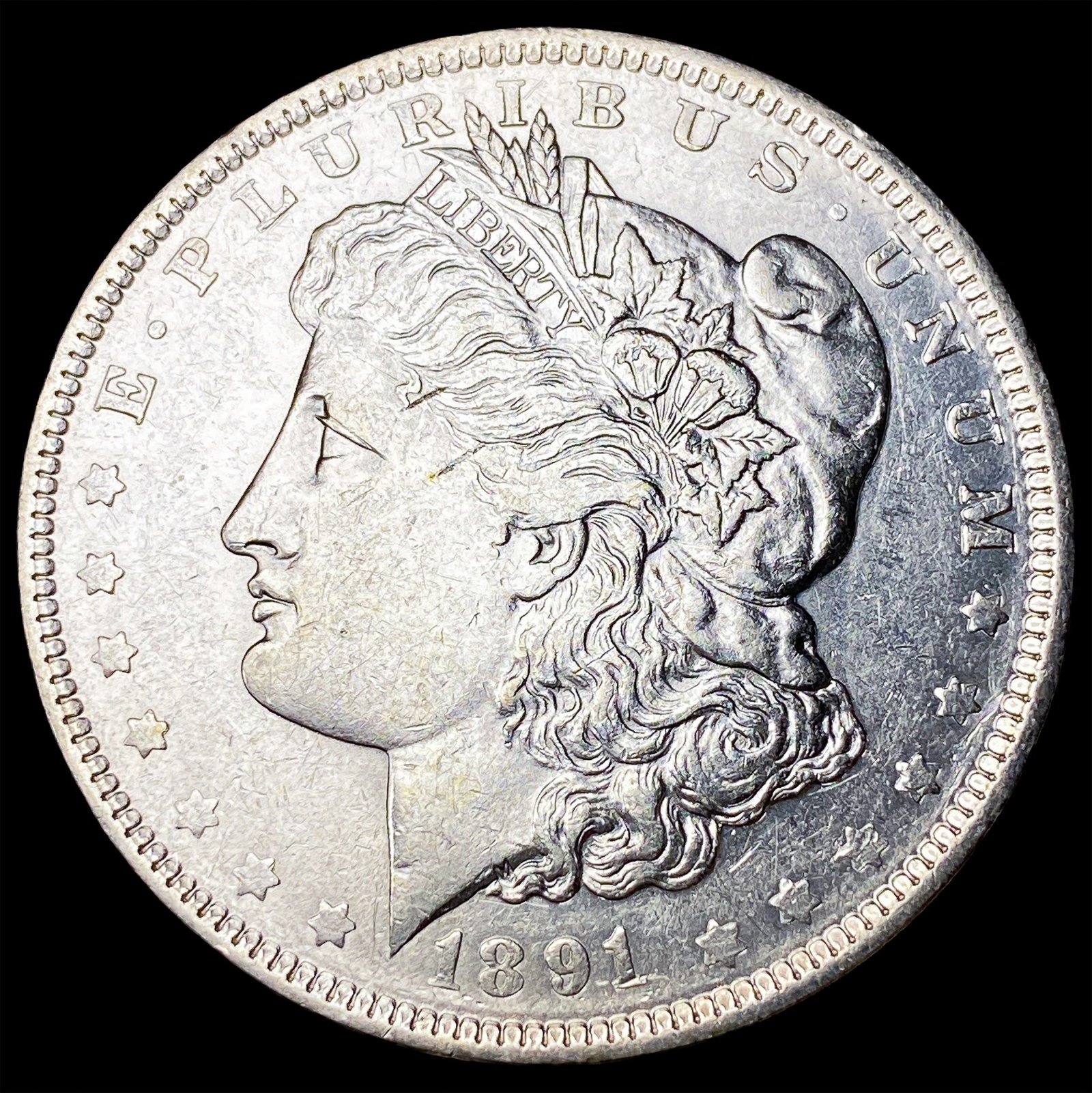 1891-O Silver Morgan Dollar CLOSELY UNCIRCULATED: 1891-O Silver Morgan Dollar CLOSELY UNCIRCULATED
