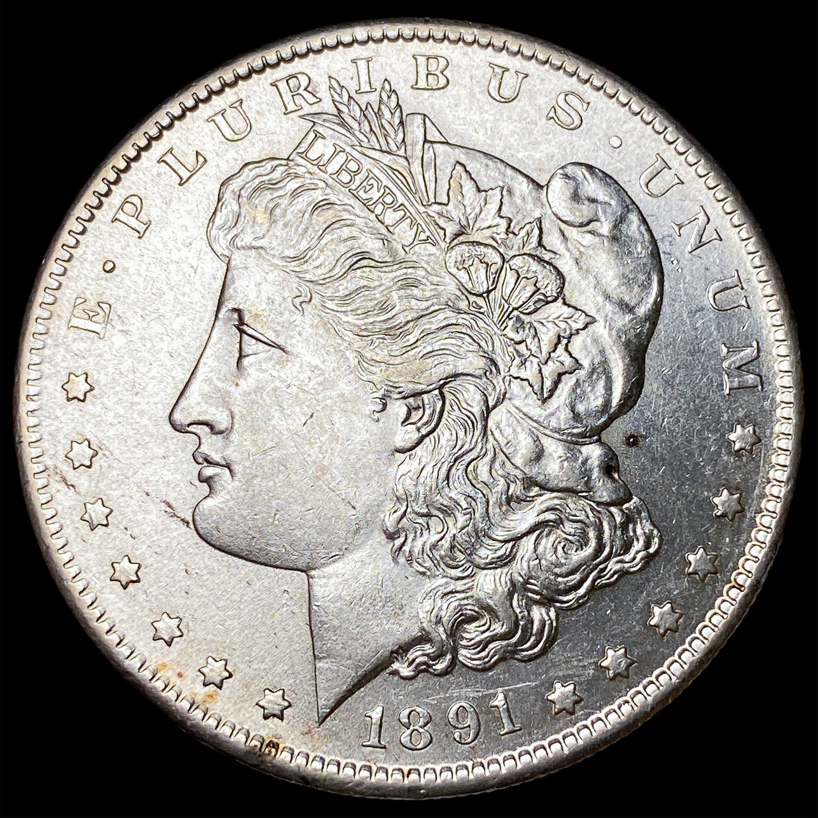 1891-S Silver Morgan Dollar UNCIRCULATED: 1891-S Silver Morgan Dollar UNCIRCULATED