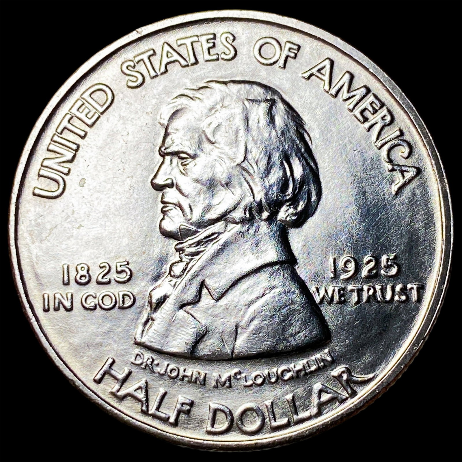 1925 Silver Fort Vancouver Half Dollar UNCIRCULATED: 1925 Silver Fort Vancouver Half Dollar UNCIRCULATED