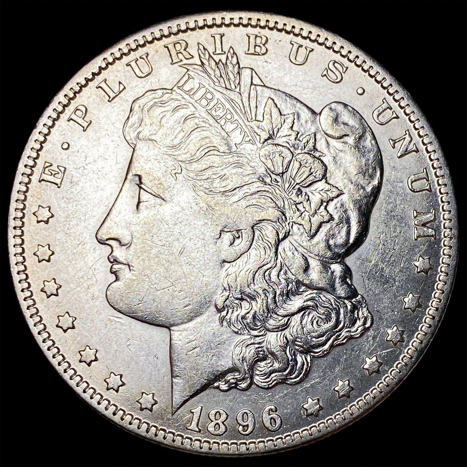 1896-O Silver Morgan Dollar CLOSELY UNCIRCULATED: 1896-O Silver Morgan Dollar CLOSELY UNCIRCULATED