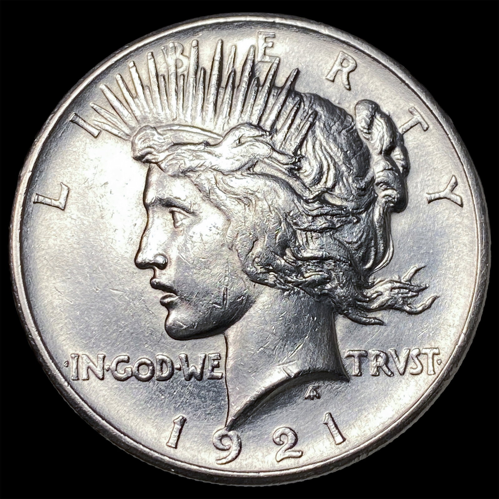 1921 Silver Peace Dollar UNCIRCULATED: 1921 Silver Peace Dollar UNCIRCULATED