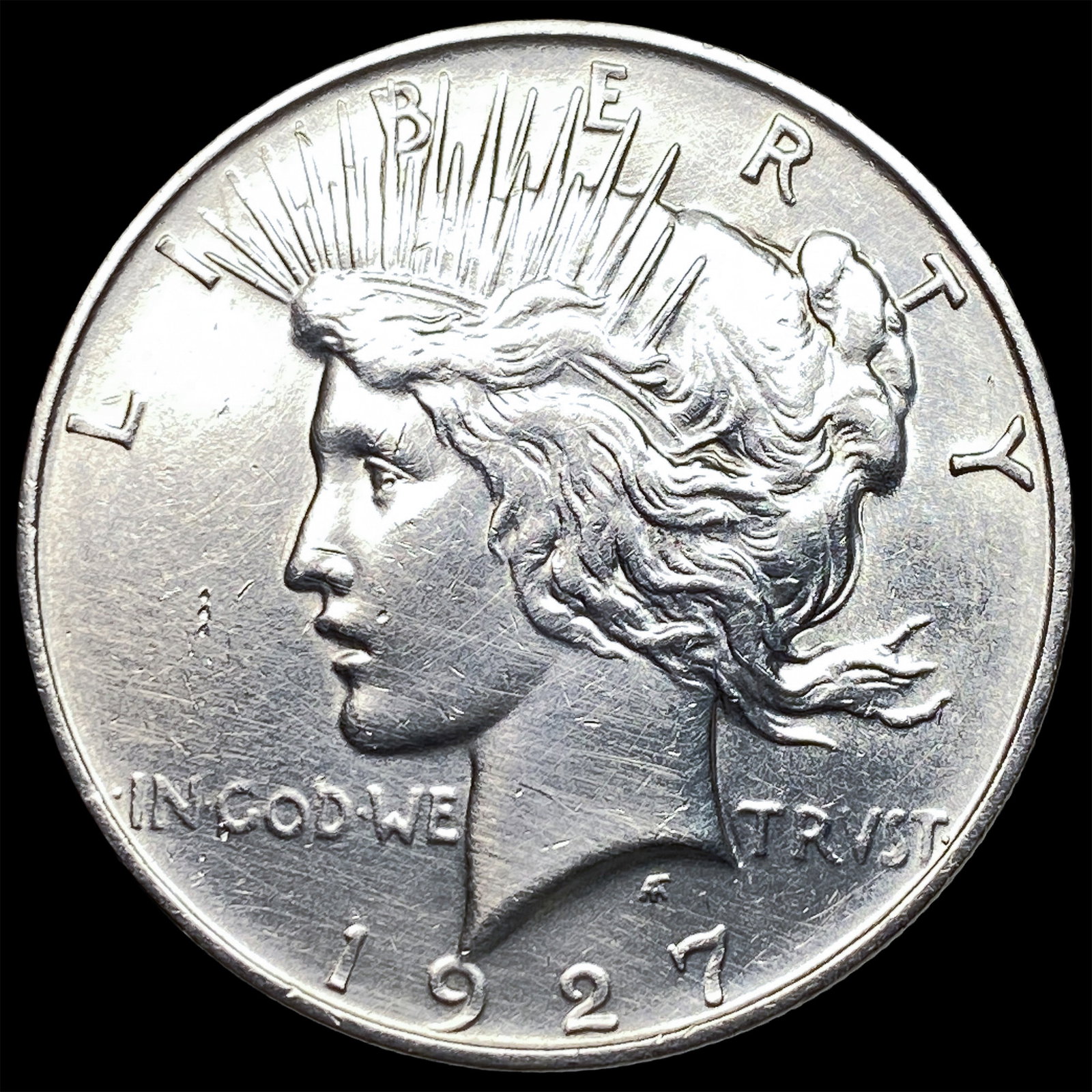 1927-D Silver Peace Dollar UNCIRCULATED: 1927-D Silver Peace Dollar UNCIRCULATED