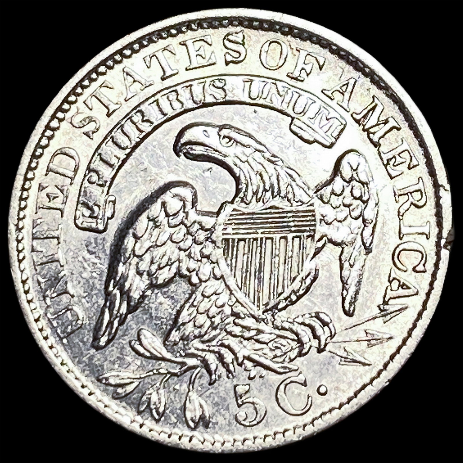 1834 Capped Bust Half Dime UNCIRCULATED - 2