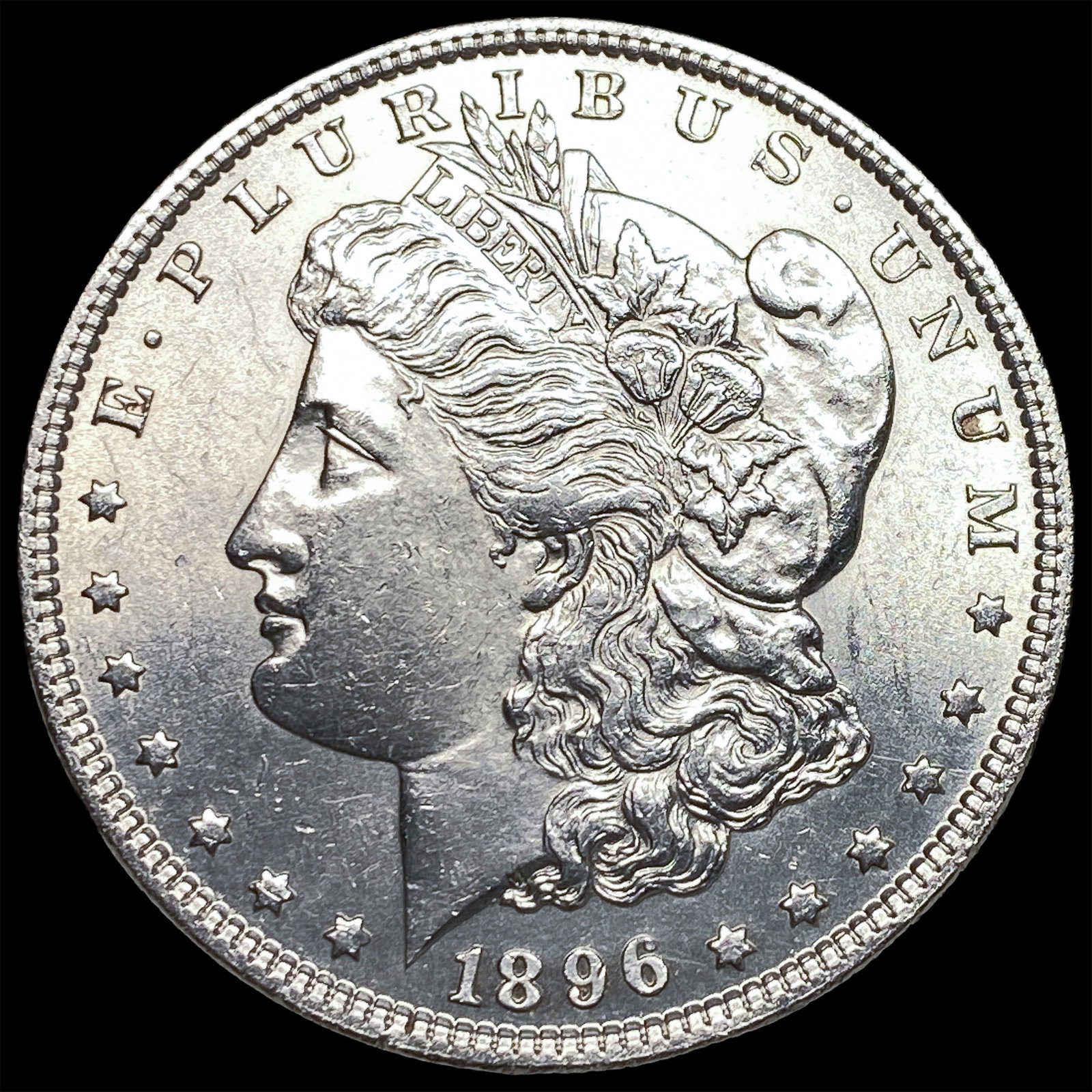 1896 Silver Morgan Dollar UNCIRCULATED: 1896 Silver Morgan Dollar UNCIRCULATED