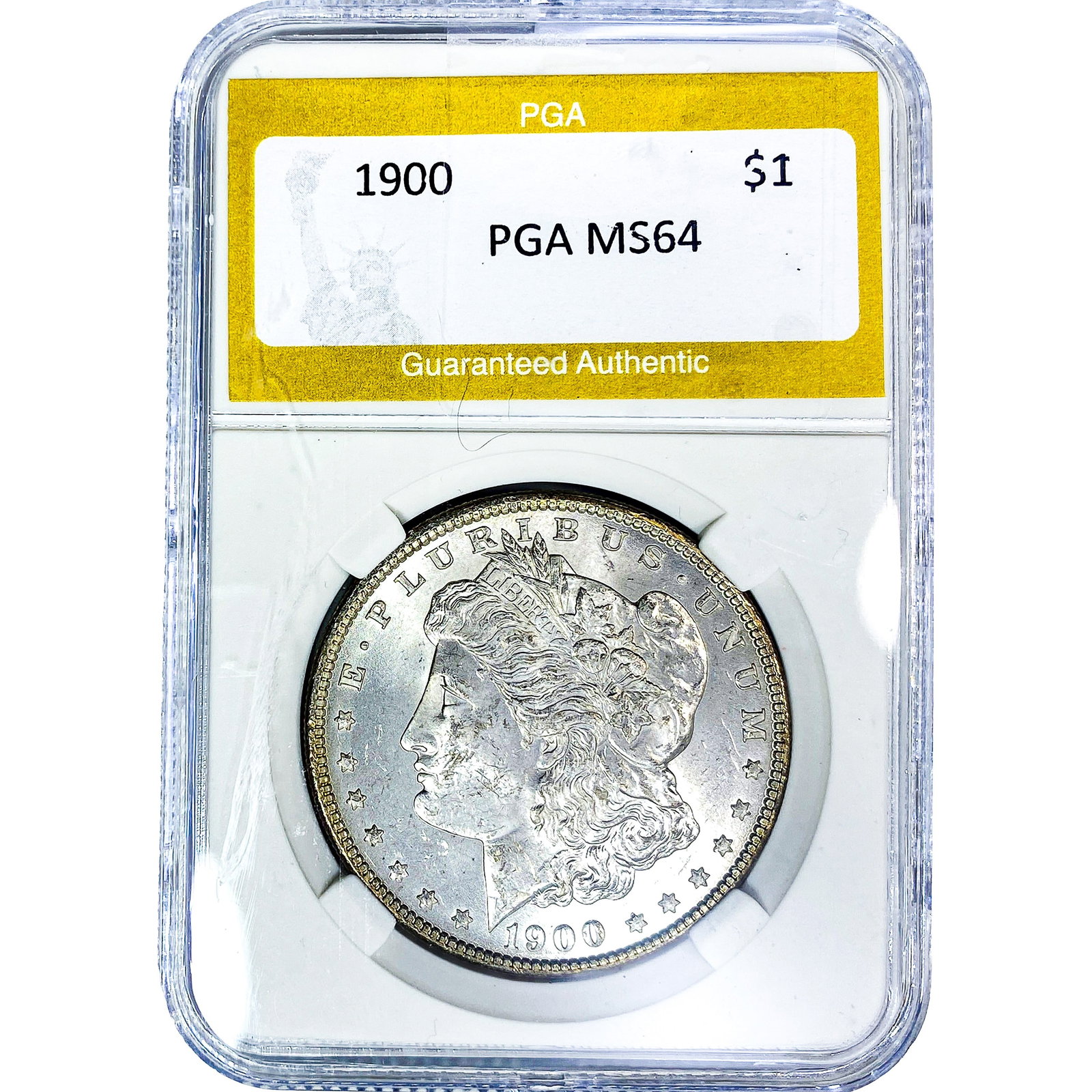 1900 Morgan Silver Dollar PGA MS64: 1900 Morgan Silver Dollar PGA MS64