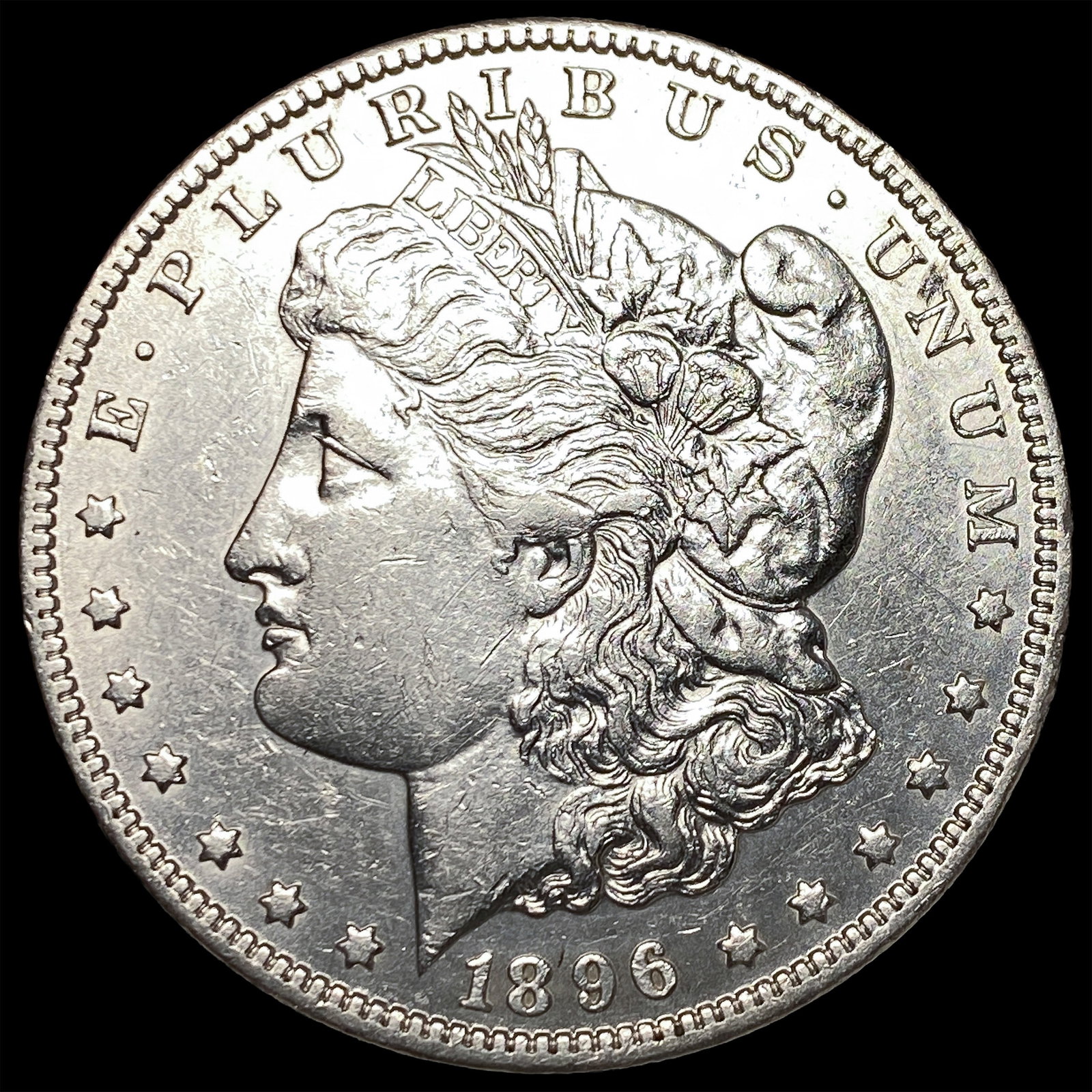 1896-O Silver Morgan Dollar CLOSELY UNCIRCULATED: 1896-O Silver Morgan Dollar CLOSELY UNCIRCULATED
