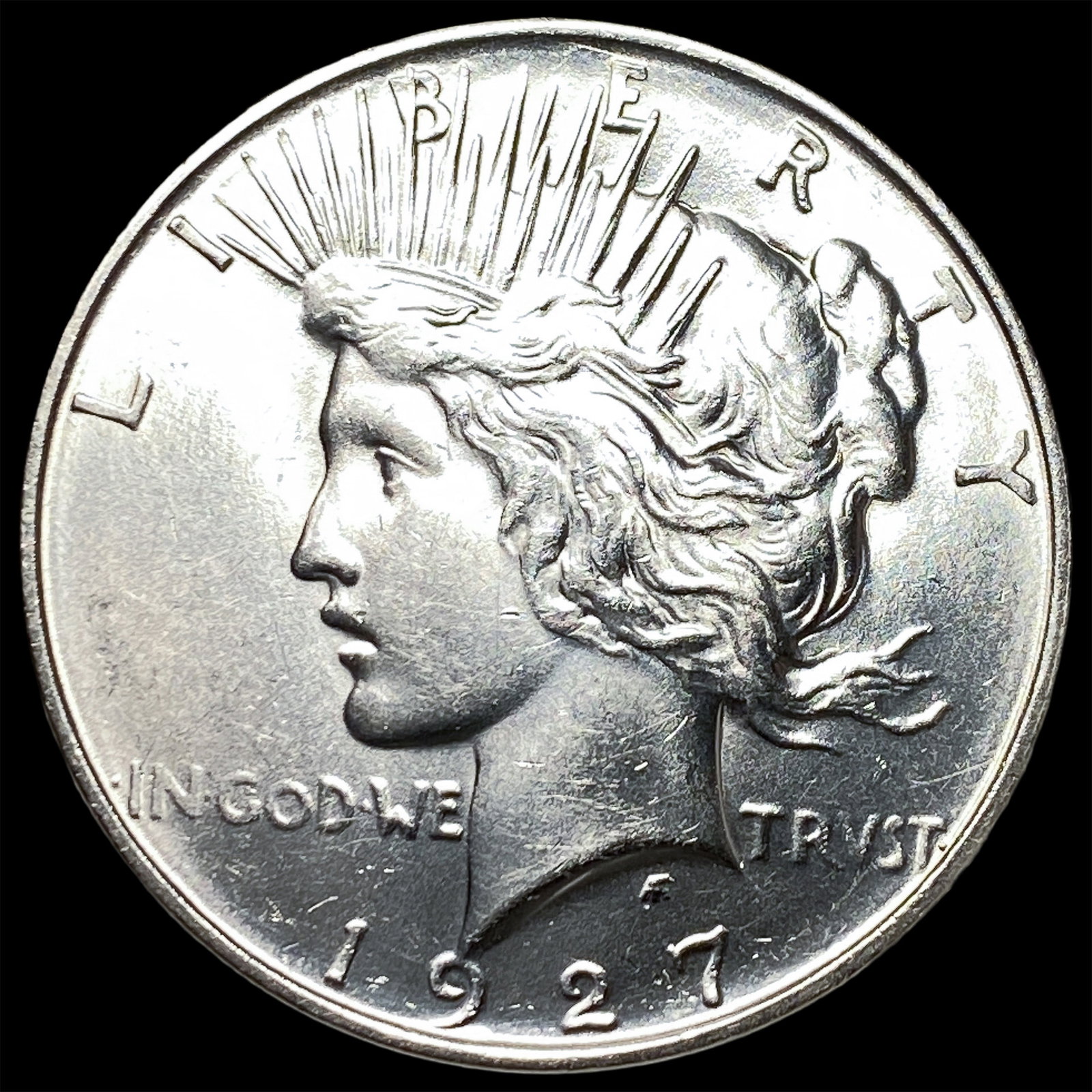 1927-D Peace Silver Dollar UNCIRCULATED: 1927-D Peace Silver Dollar UNCIRCULATED