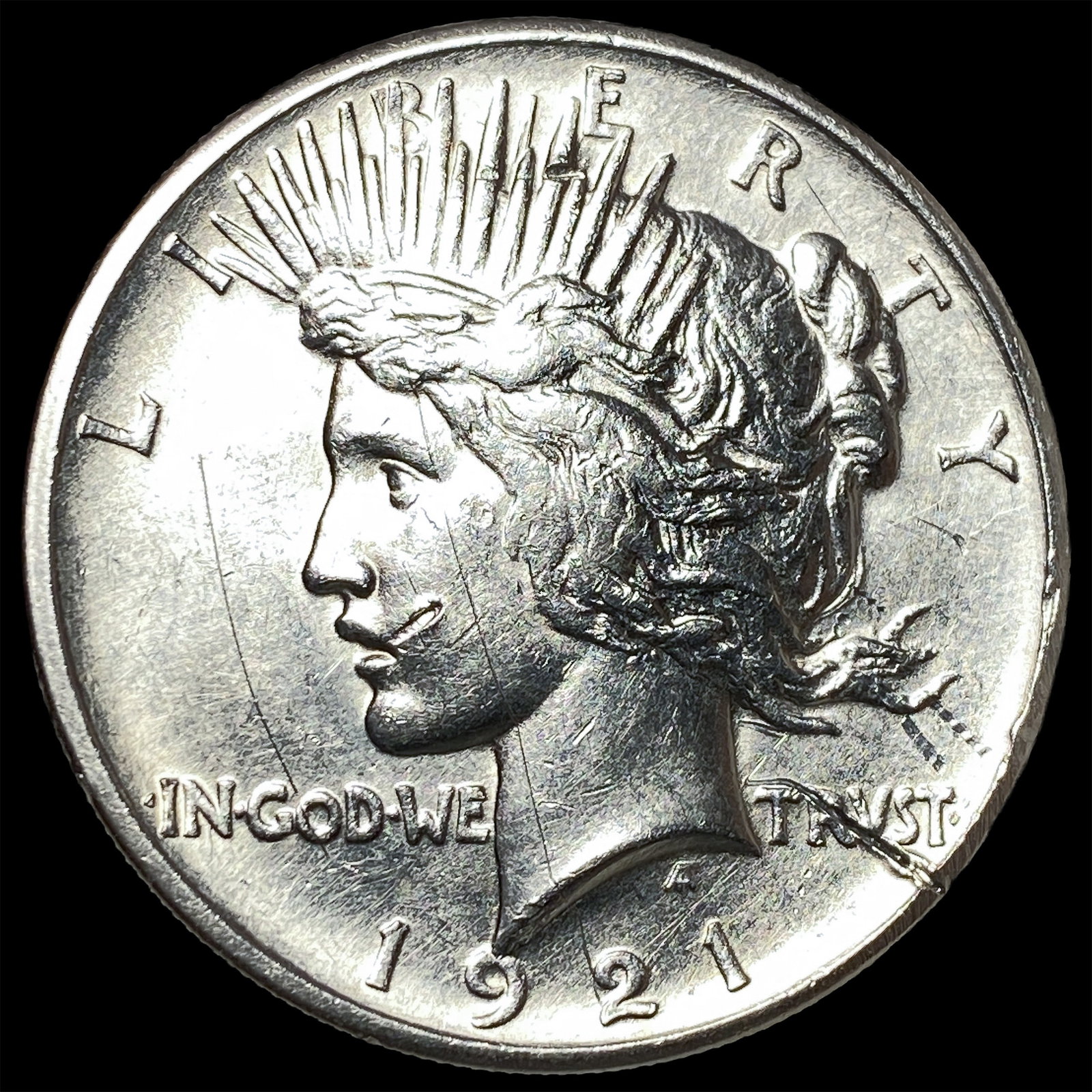 1921 Silver Peace Dollar HIGH GRADE: 1921 Silver Peace Dollar HIGH GRADE